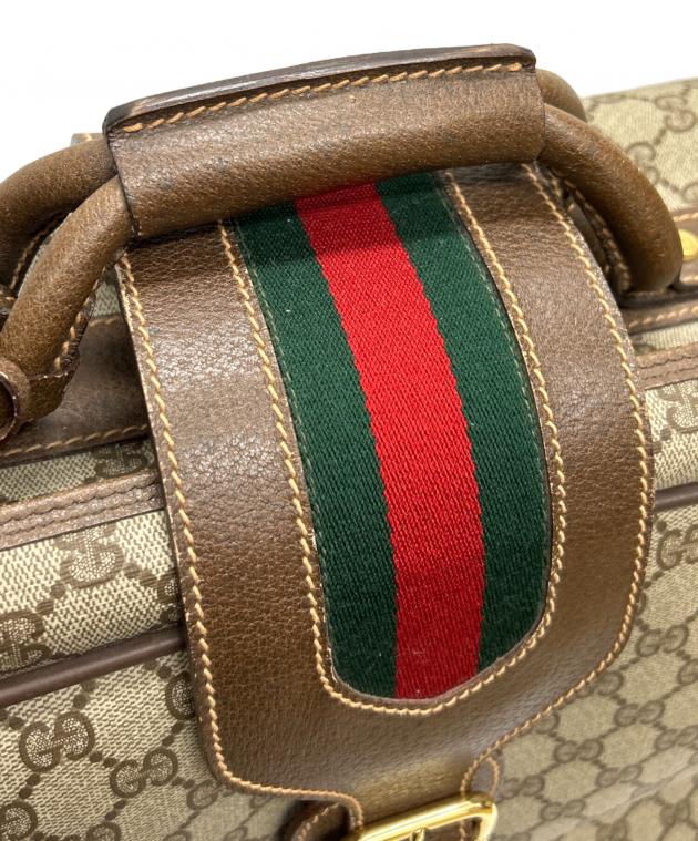 中古・古着通販】GUCCI (グッチ) スーツケース OLD GUCCI ブラウン