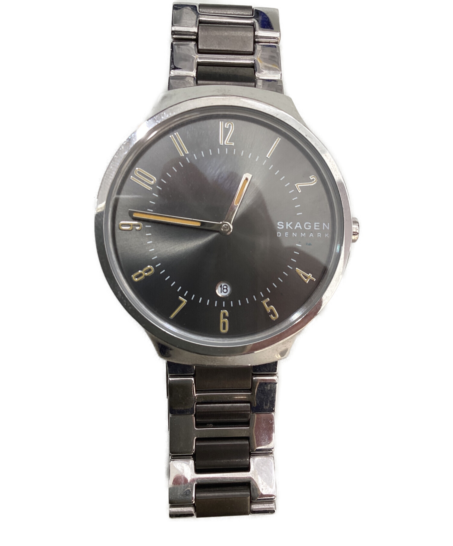 中古・古着通販】SKAGEN (スカーゲン) 腕時計 ブラック｜ブランド 