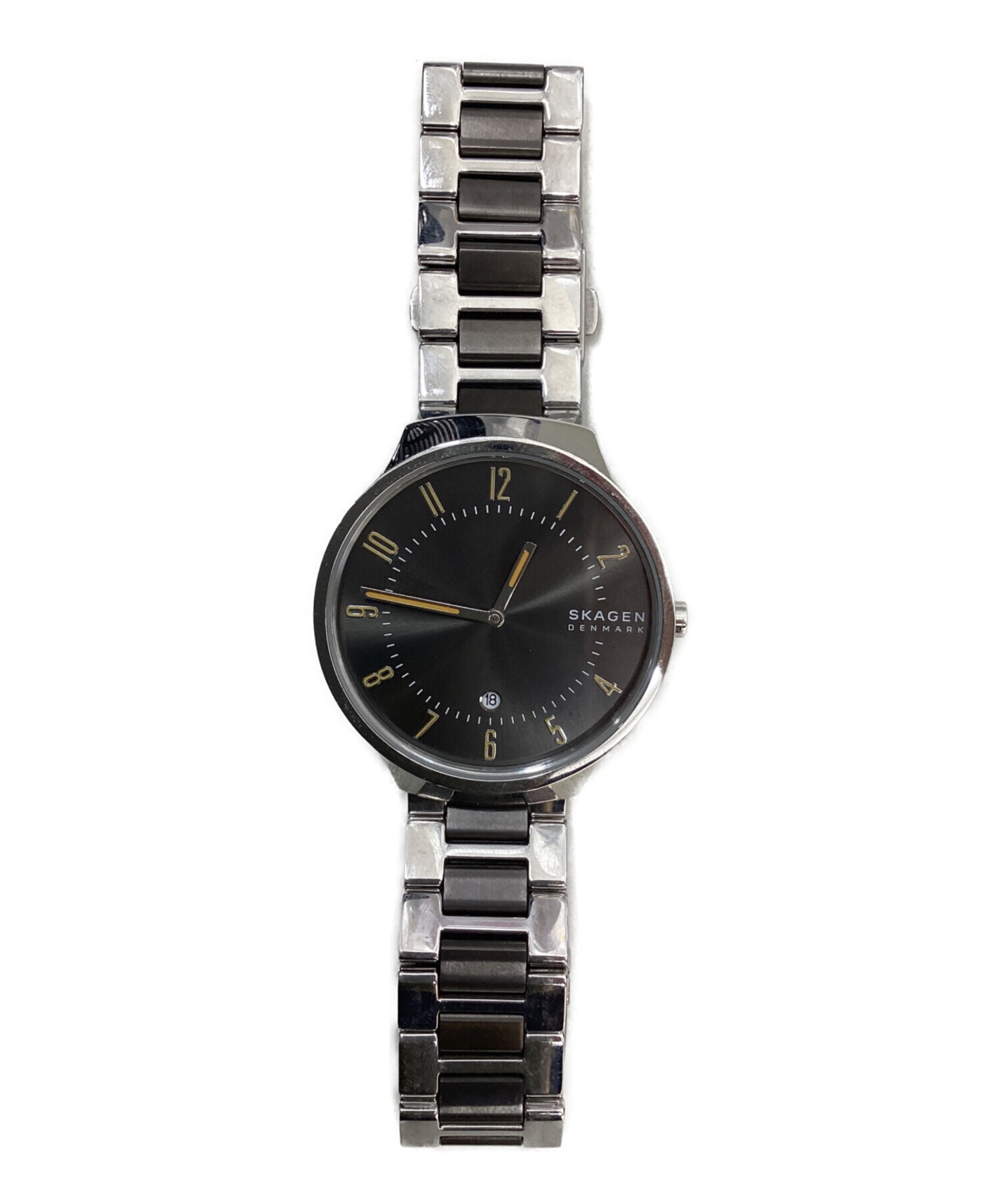 中古・古着通販】SKAGEN (スカーゲン) 腕時計 ブラック｜ブランド 