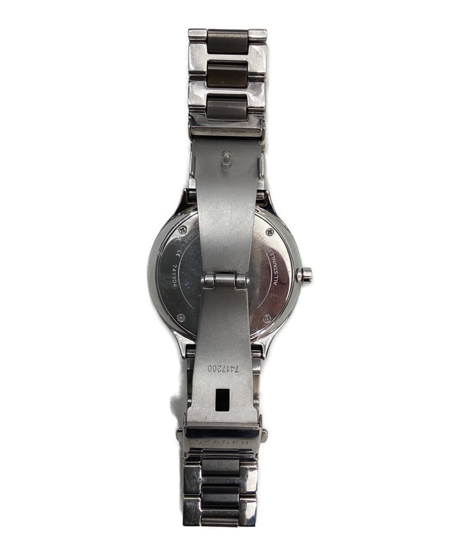 中古・古着通販】SKAGEN (スカーゲン) 腕時計 ブラック｜ブランド 