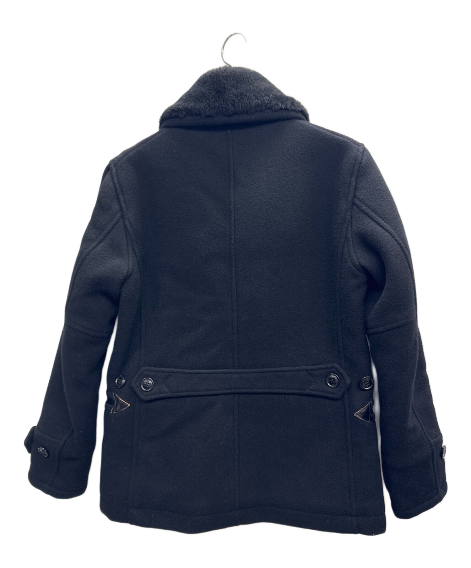 COOTIE PRODUCTIONS⁄Faux Fur Car Coat（Black）［フェイクファー