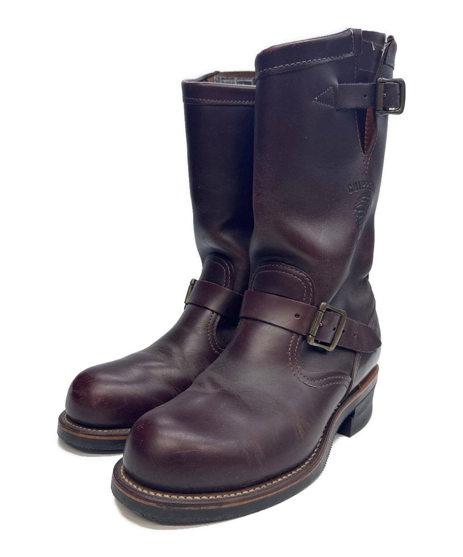 中古・古着通販】CHIPPEWA (チペワ) エンジニアブーツ ブラウン サイズ