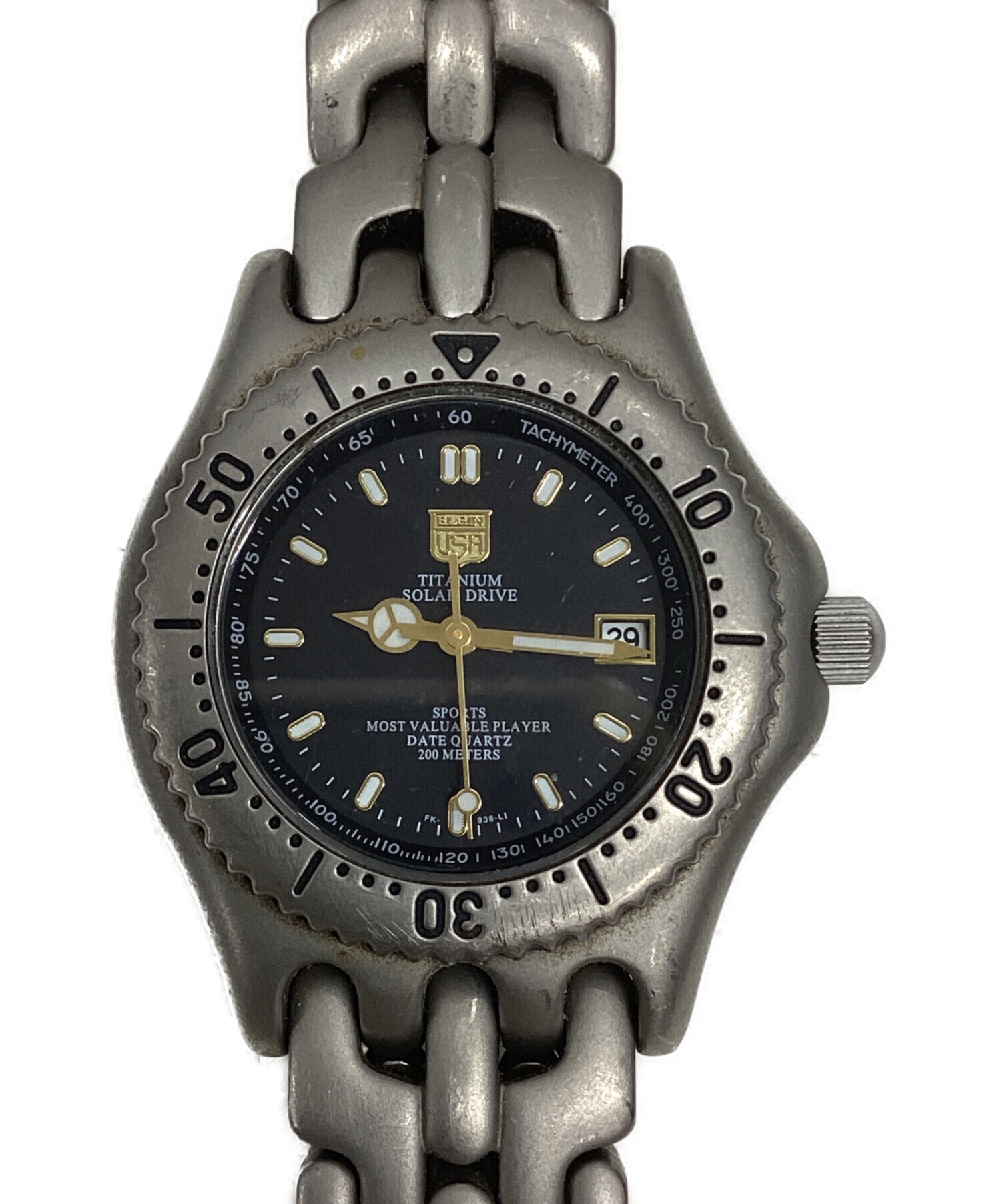 中古・古着通販】ELGIN (エルジン) 腕時計 ブラック｜ブランド・古着