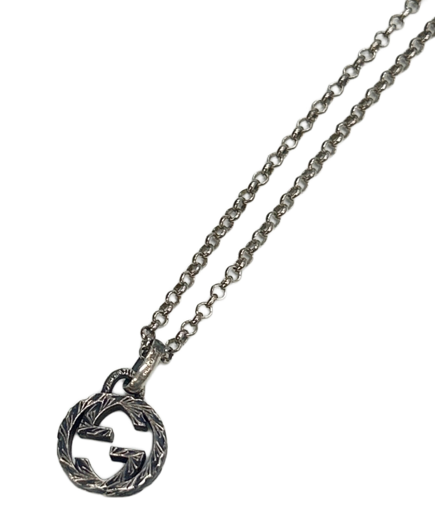 中古・古着通販】GUCCI (グッチ) ネックレス インターロッキングG