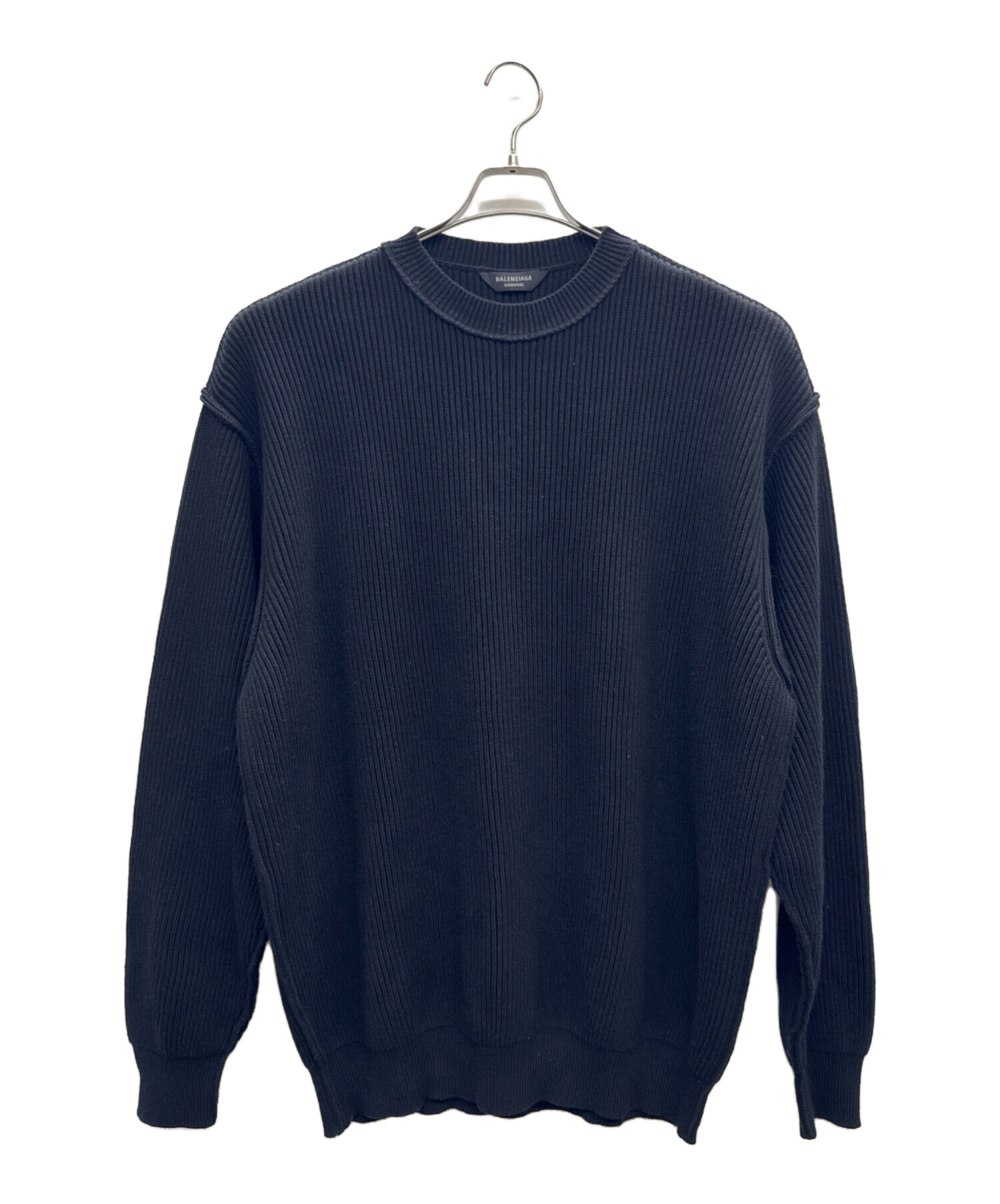 中古・古着通販】BALENCIAGA (バレンシアガ) GARDEROBEニット ブラック 