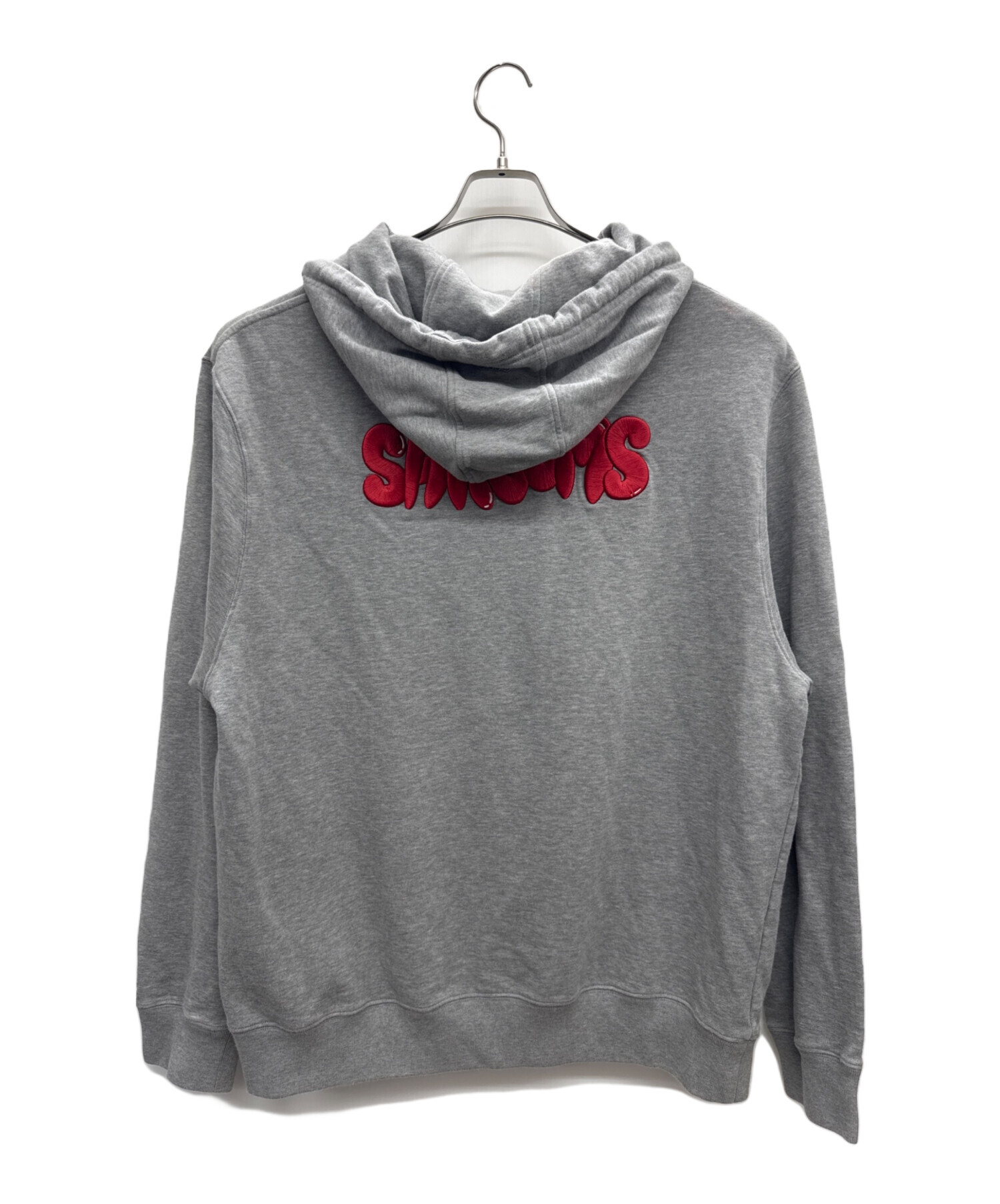 LOEWE グレー ロゴ刺繍 パーカー 中古・古着通販】LOEWE (ロエベ) Mushroom Hoodie グレー サイズ:XL