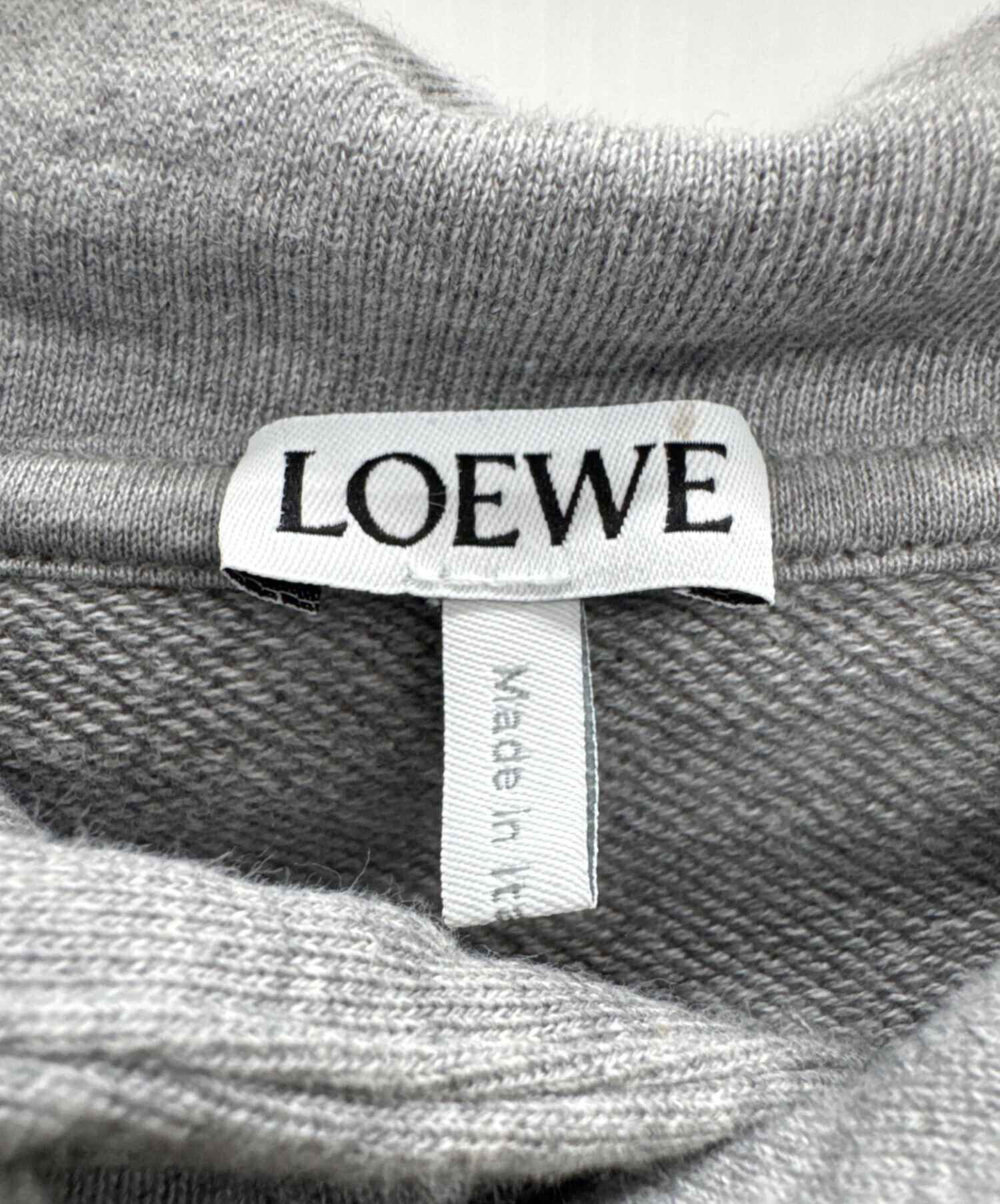 中古・古着通販】LOEWE (ロエベ) Mushroom Hoodie グレー サイズ:XL