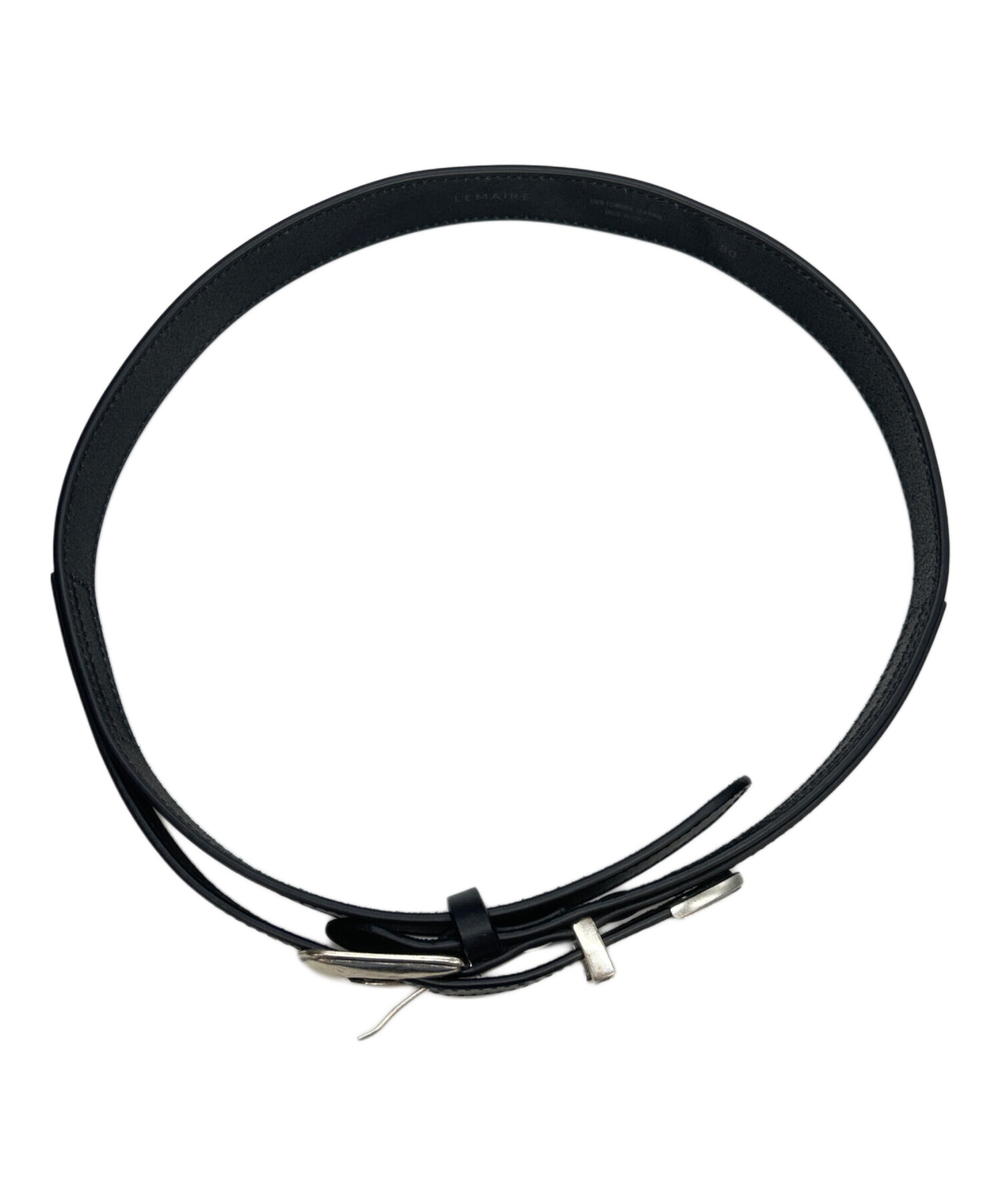 LEMAIRE ルメール ベルト 80 黒 【古着】【中古】 中古・古着通販】LEMAIRE (ルメール) ベルト｜ブランド・古着通販
