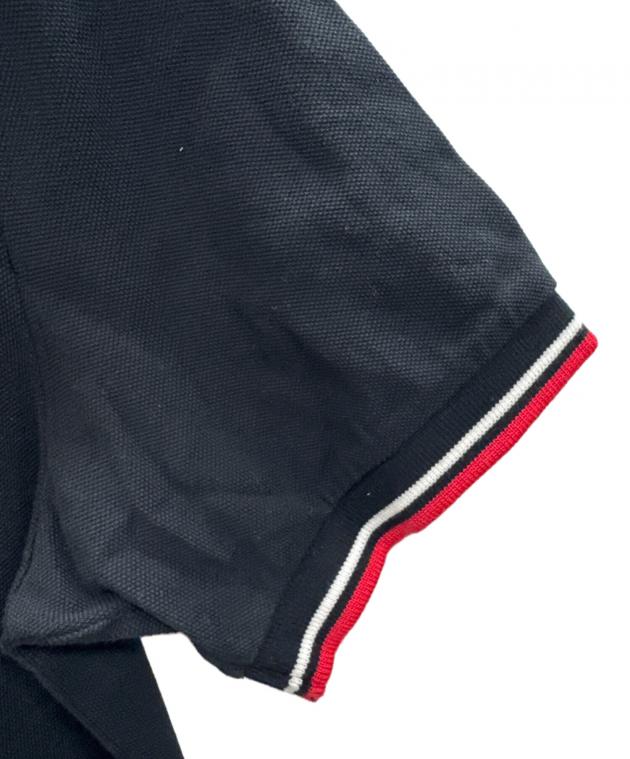 中古・古着通販】PRADA (プラダ) Logo Design Polo ブラック サイズ:L