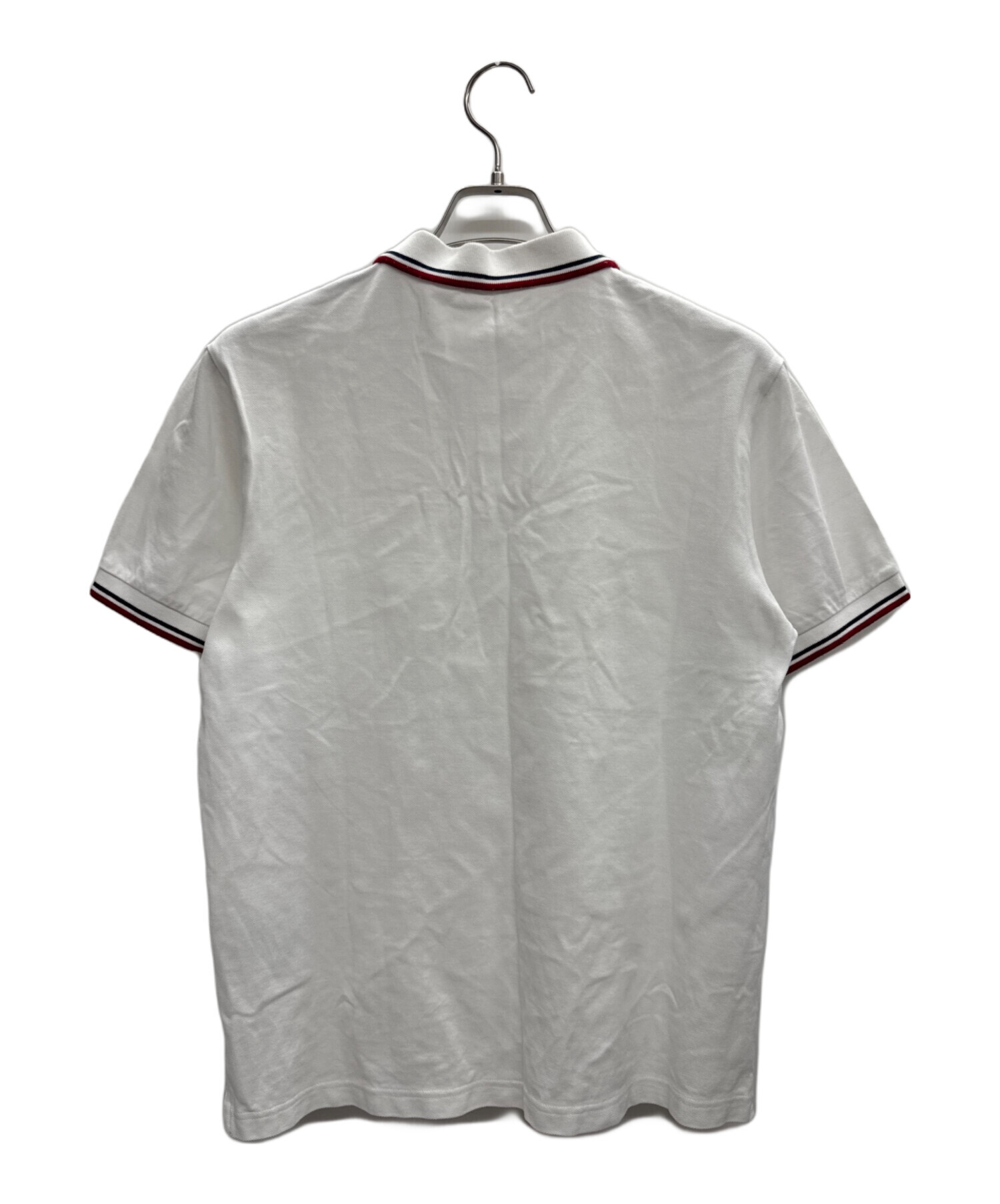 中古・古着通販】PRADA (プラダ) Logo Design Polo ホワイト サイズ:L