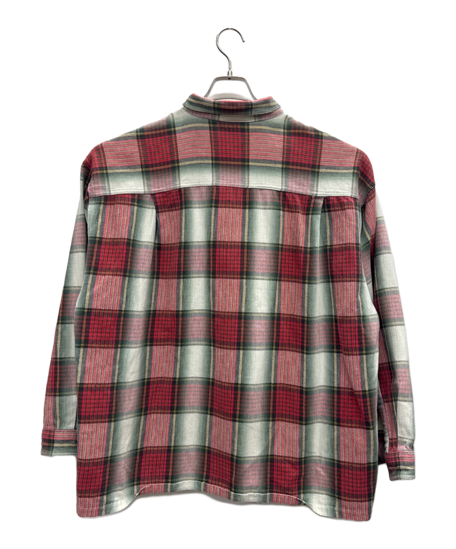 美品　Patagonia ネルシャツ　XL　中綿　キルティング　パタゴニア 中古・古着通販】Patagonia (パタゴニア) ネルシャツ レッド×グリーン