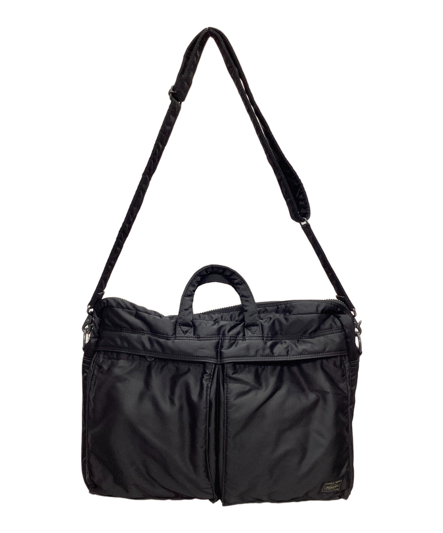 ポーター PORTER タンカー 2way ブリーフケース 黒 TANKER(タンカー) 2WAY BRIEFCASE(L) | 吉田カバンホームページ