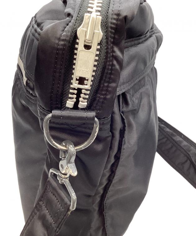 ☆美品☆ ポーター タンカー ブリーフケース 2way ブラック ナイロン 黒 中古・古着通販】PORTER (ポーター) タンカー 2WAYブリーフケース