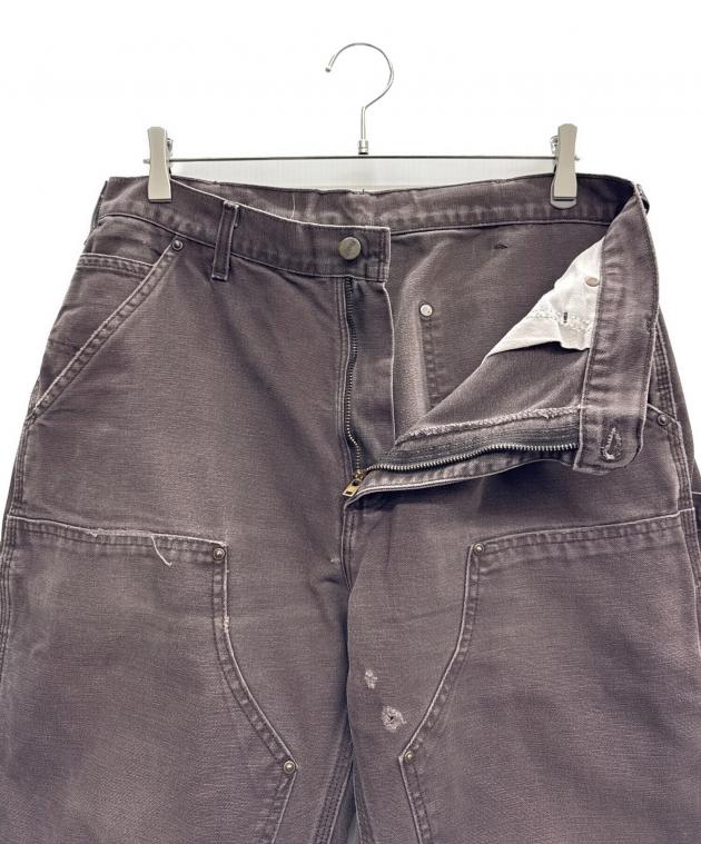 中古・古着通販】CarHartt (カーハート) ダブルニーパンツ パープル
