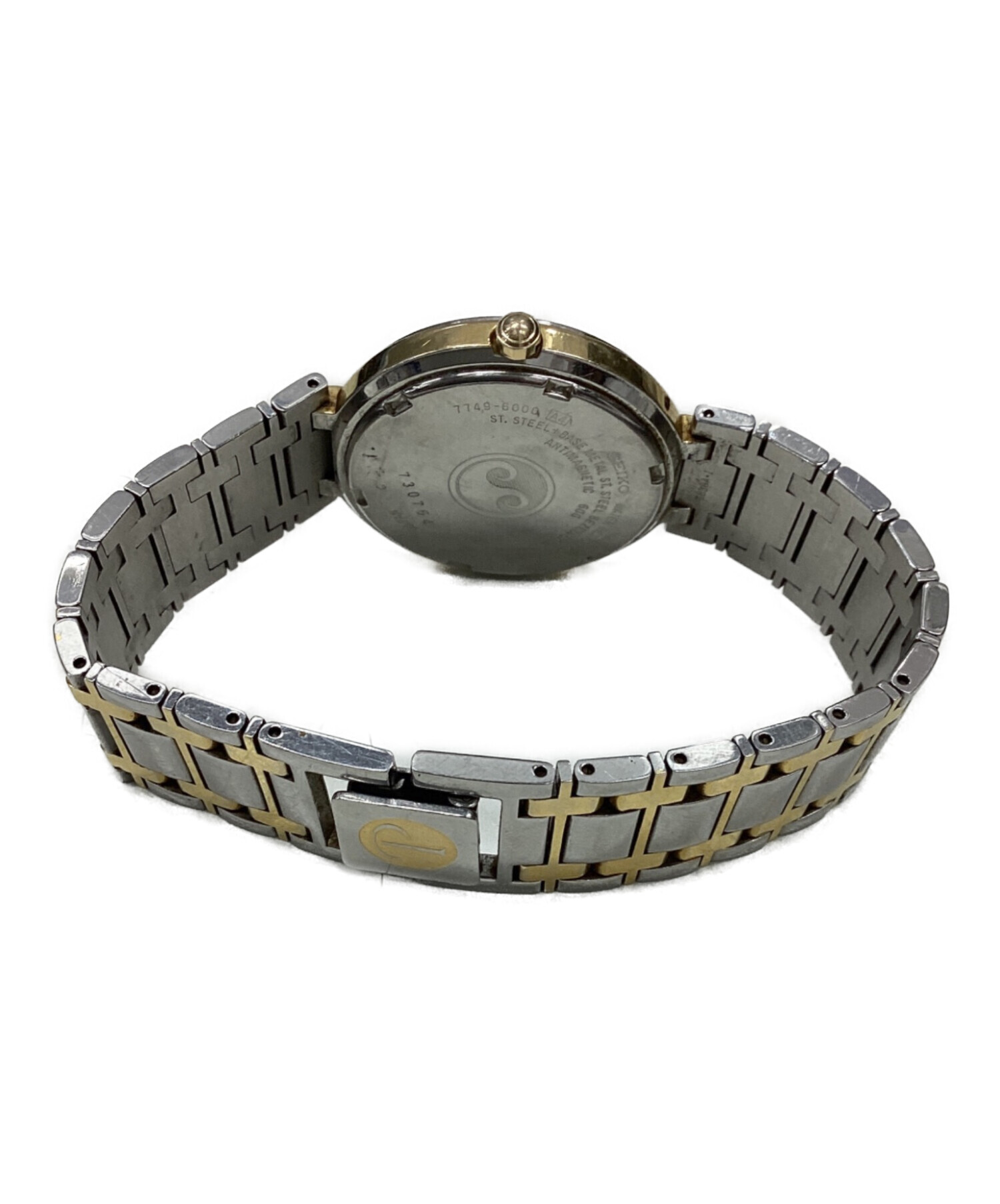 中古・古着通販】SEIKO (セイコー) 腕時計 シルバー×ゴールド