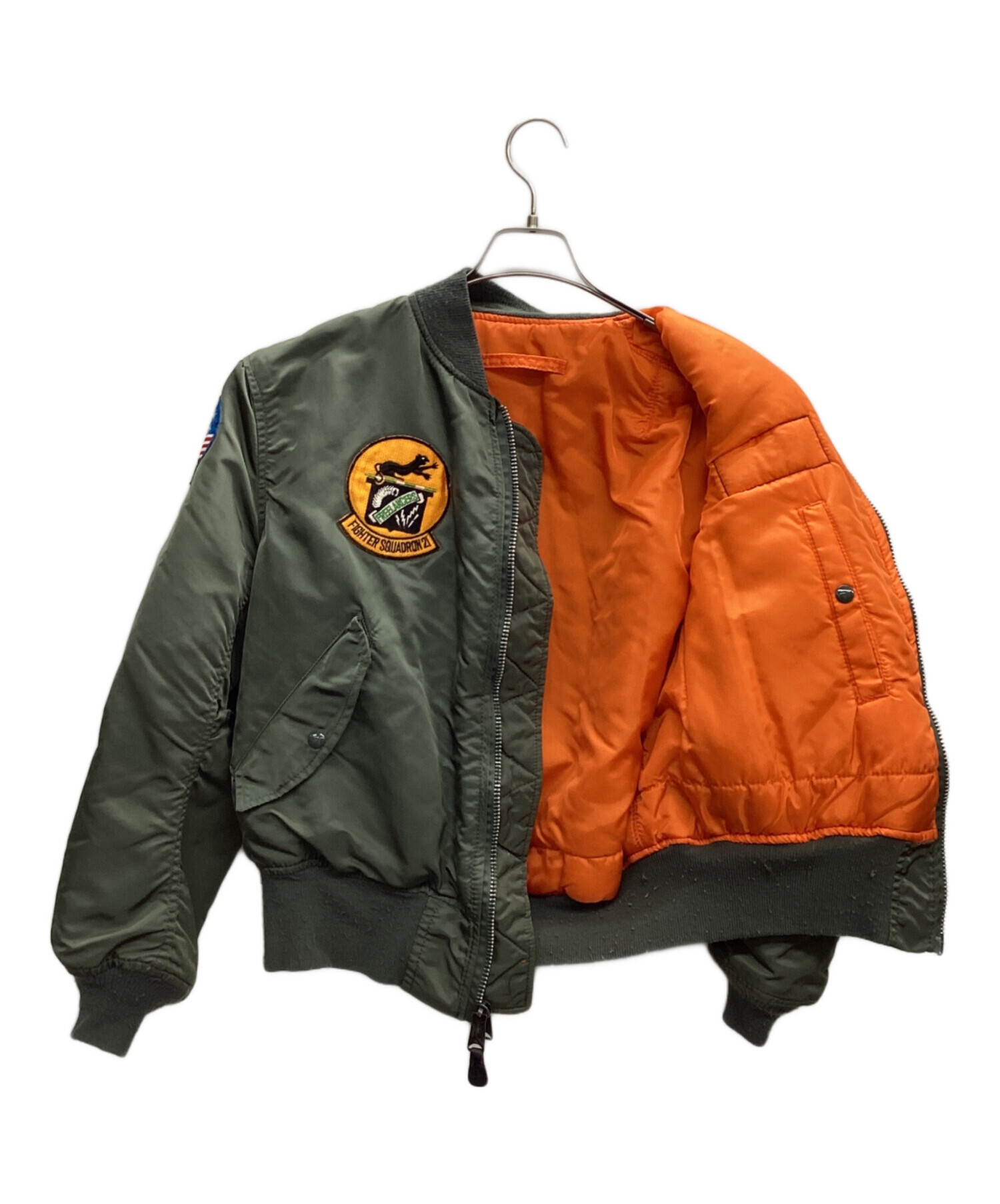 中古・古着通販】ALPHA (アルファ) フライトジャケット MA-1 90s