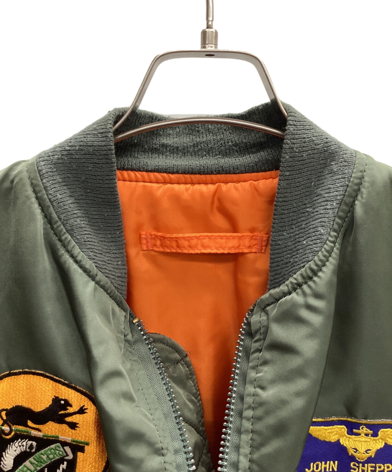 中古・古着通販】ALPHA (アルファ) フライトジャケット MA-1 90s