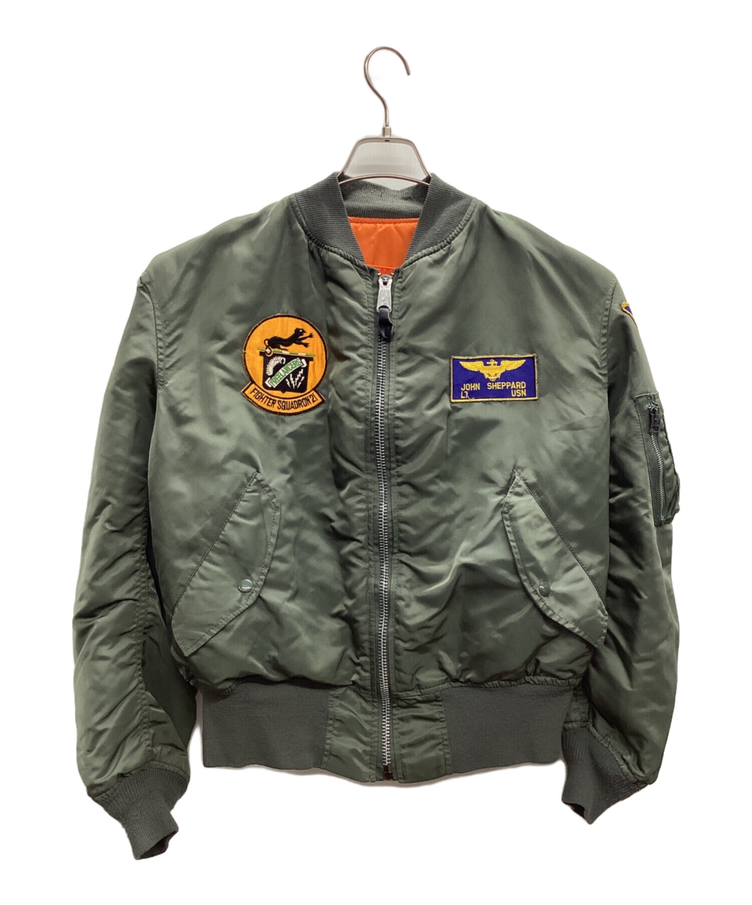 中古・古着通販】ALPHA (アルファ) フライトジャケット MA-1 90s