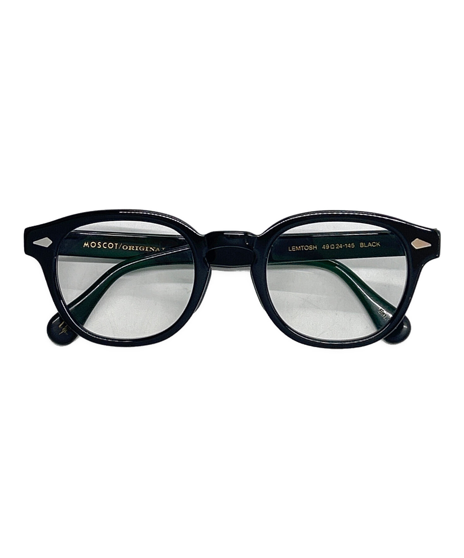 【中古】MOSCOT | モスコット LEMTOSH サングラス ブラック【加古川店】 中古・古着通販】MOSCOT (モスコット) サングラス LEMTOSH ブラック