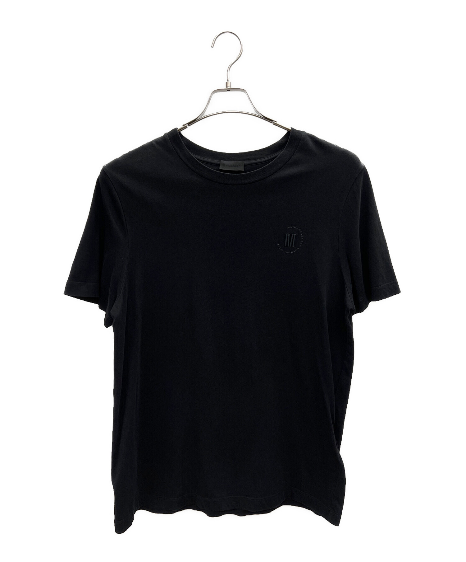 中古・古着通販】MONCLER (モンクレール) 半袖カットソー ブラック