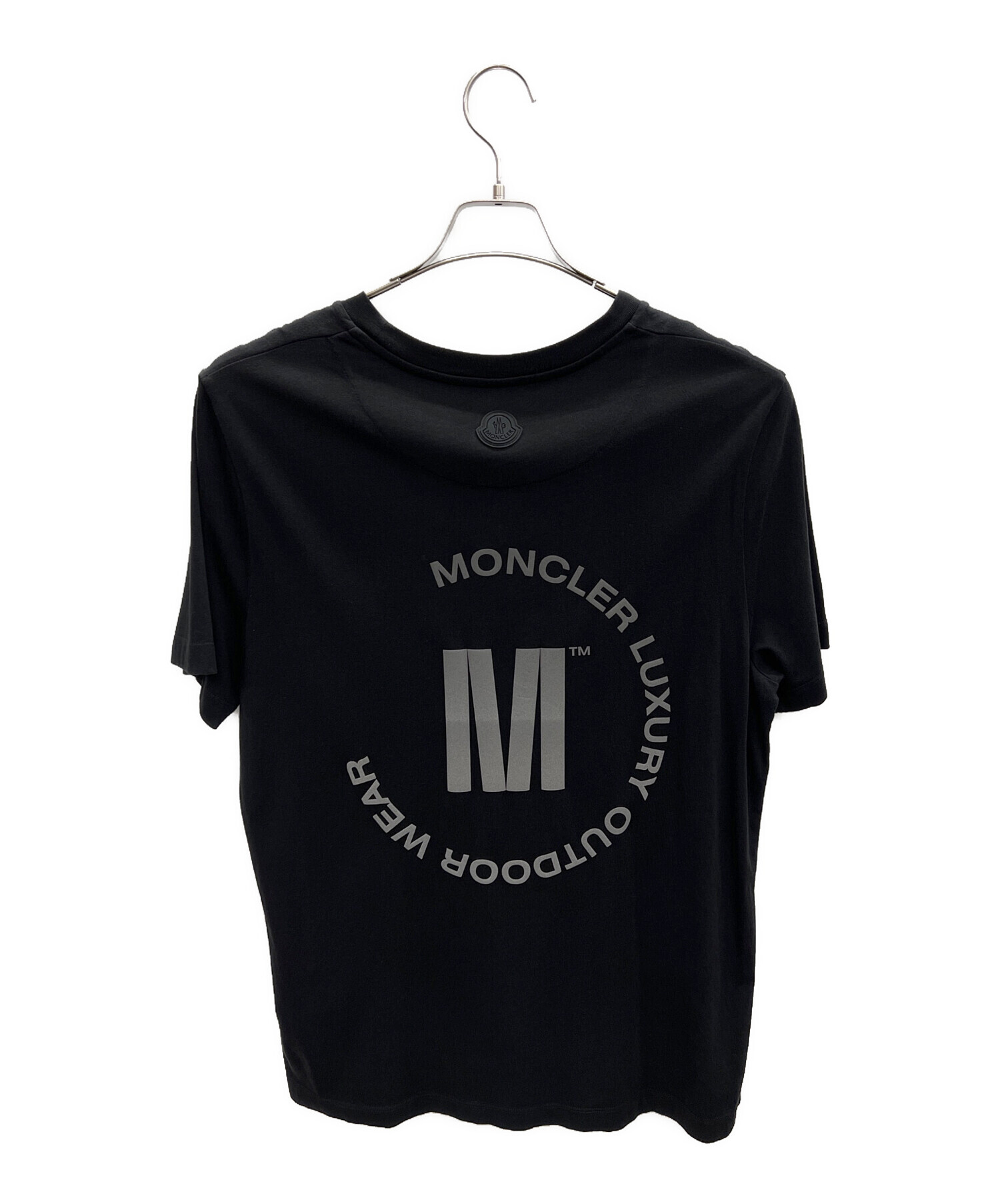 中古・古着通販】MONCLER (モンクレール) 半袖カットソー ブラック
