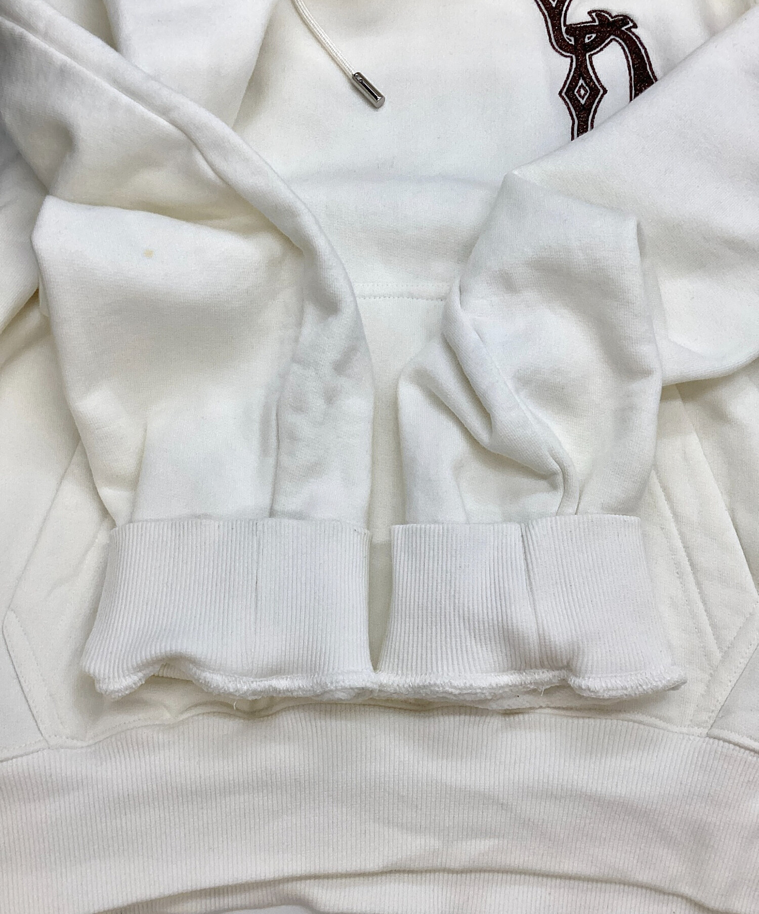 中古・古着通販】DIOR (ディオール) プルオーバーパーカー ホワイト