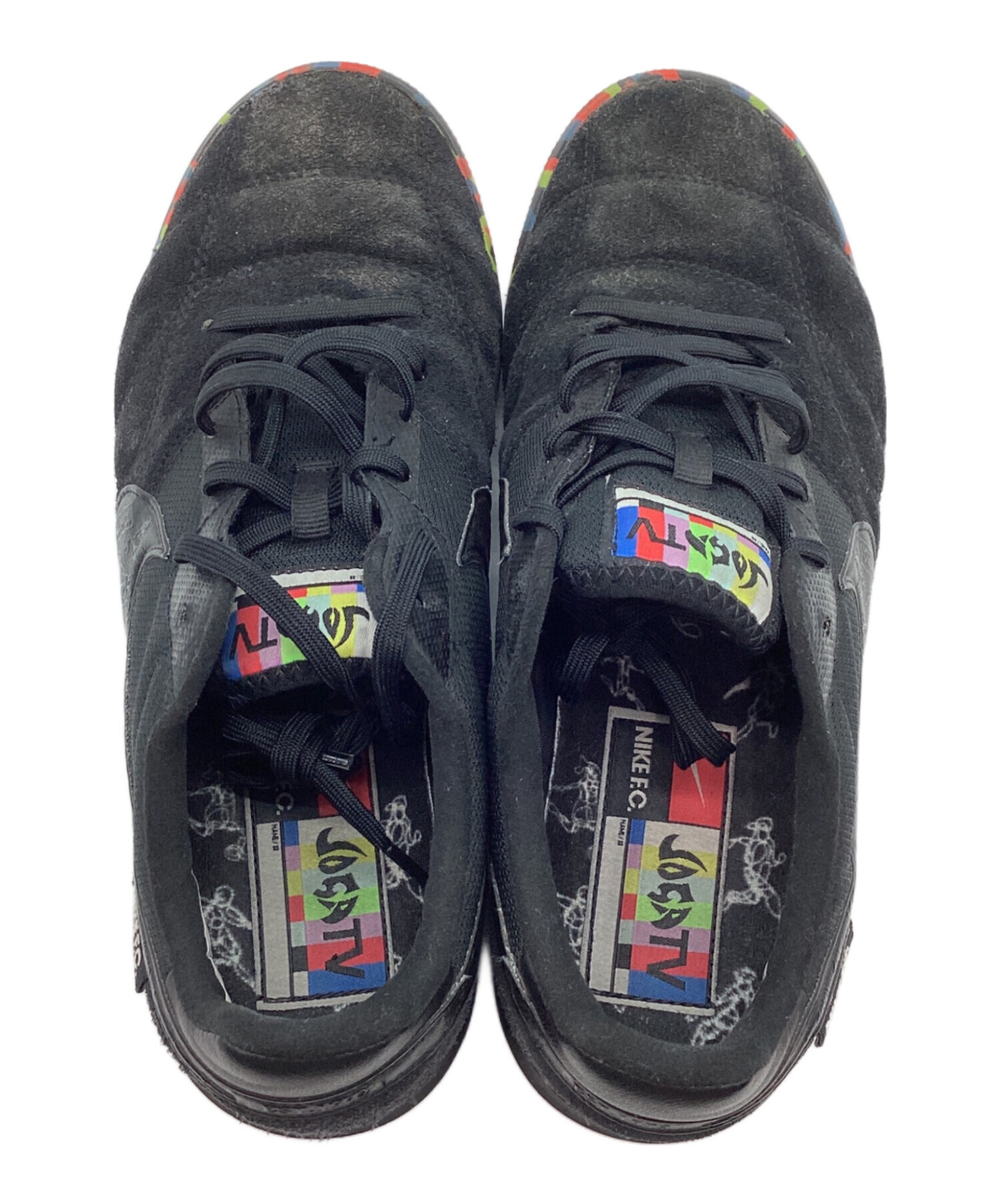 中古・古着通販】NIKE (ナイキ) スニーカー ブラック サイズ:25.5 
