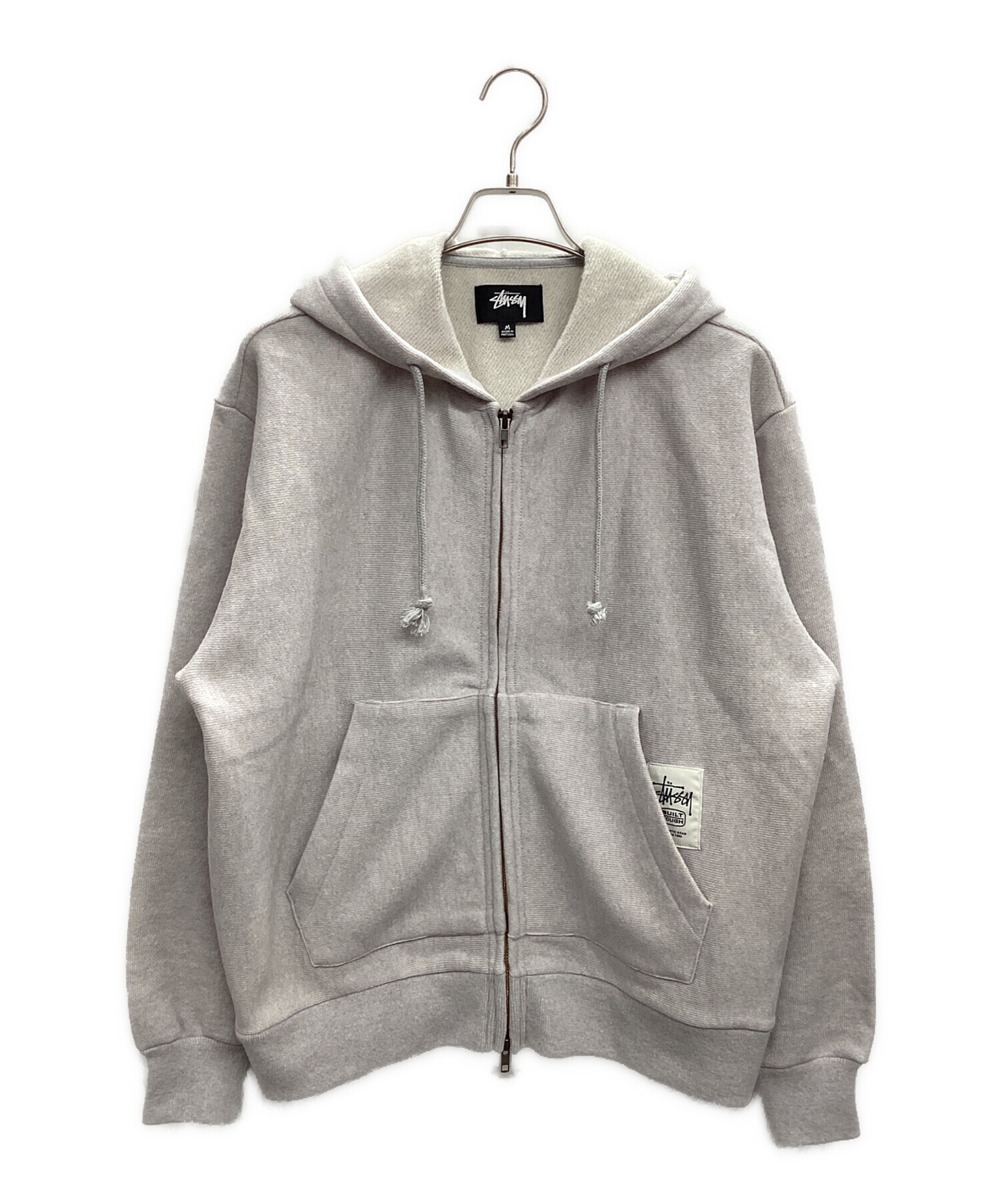 中古・古着通販】stussy (ステューシー) PATCH ZIP KNIT HOODIE 25AW