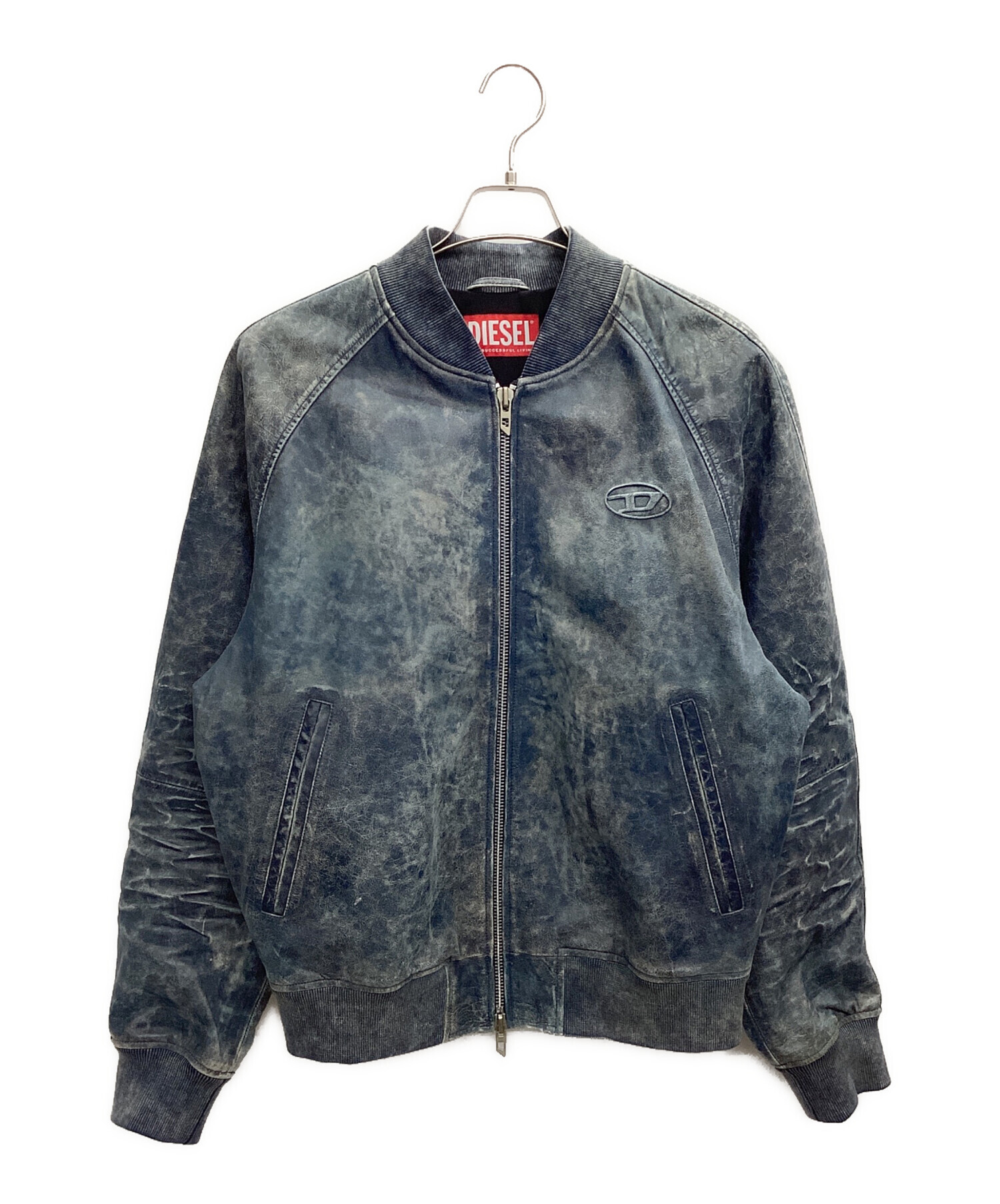 中古・古着通販】DIESEL (ディーゼル) シープスキンレザージャケット
