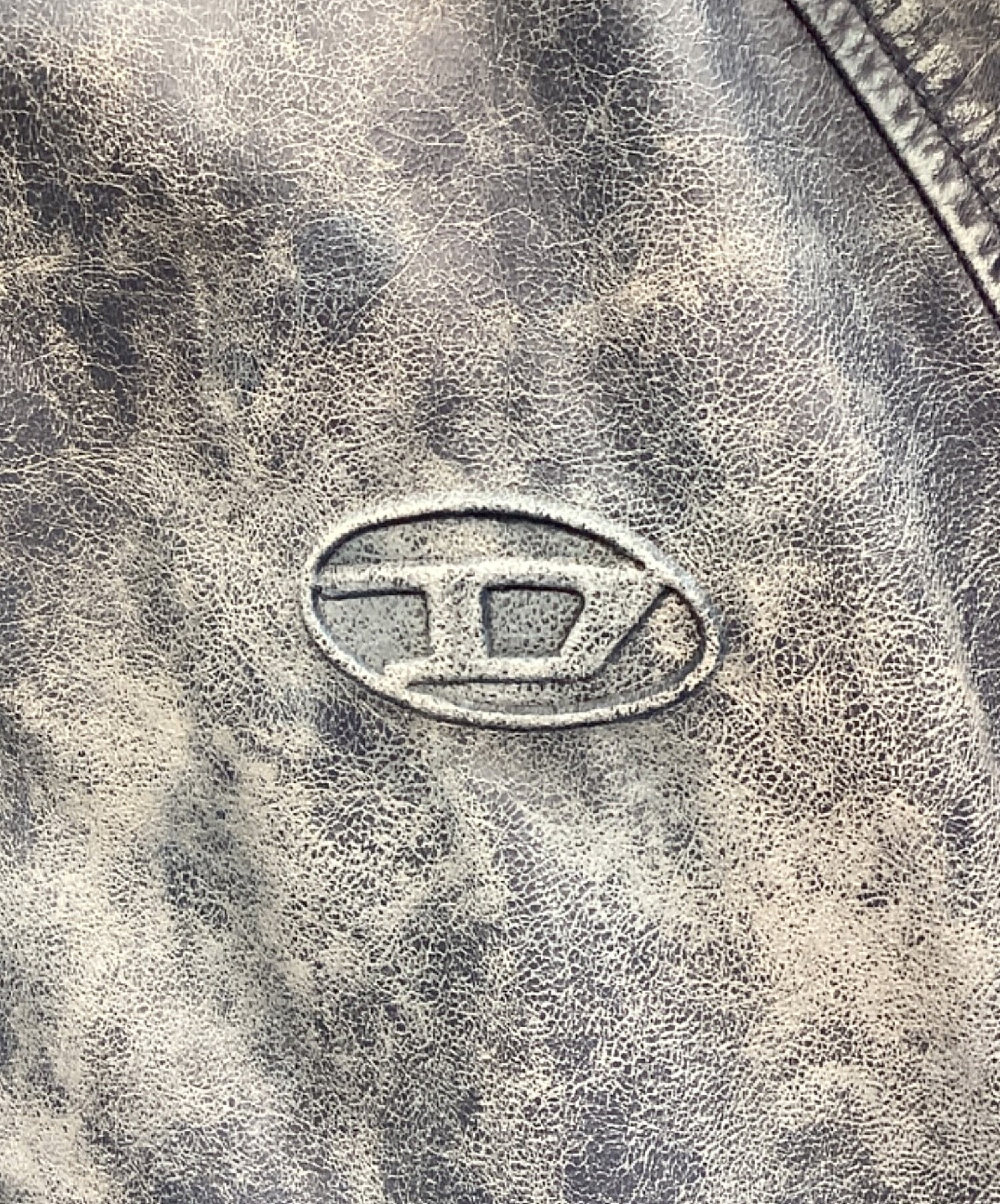 中古・古着通販】DIESEL (ディーゼル) シープスキンレザージャケット 