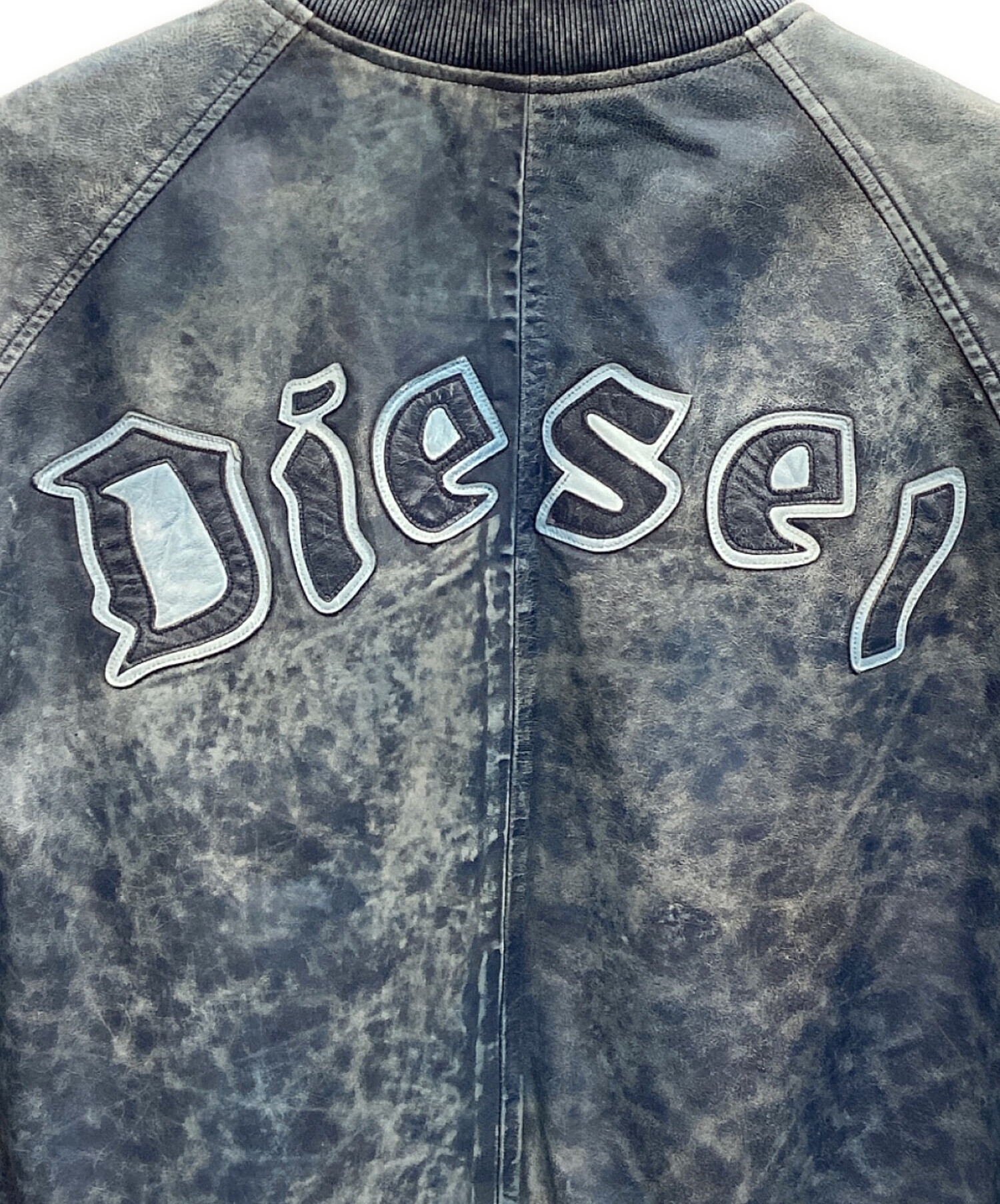 中古・古着通販】DIESEL (ディーゼル) シープスキンレザージャケット