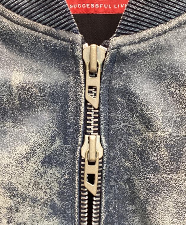 中古・古着通販】DIESEL (ディーゼル) シープスキンレザージャケット