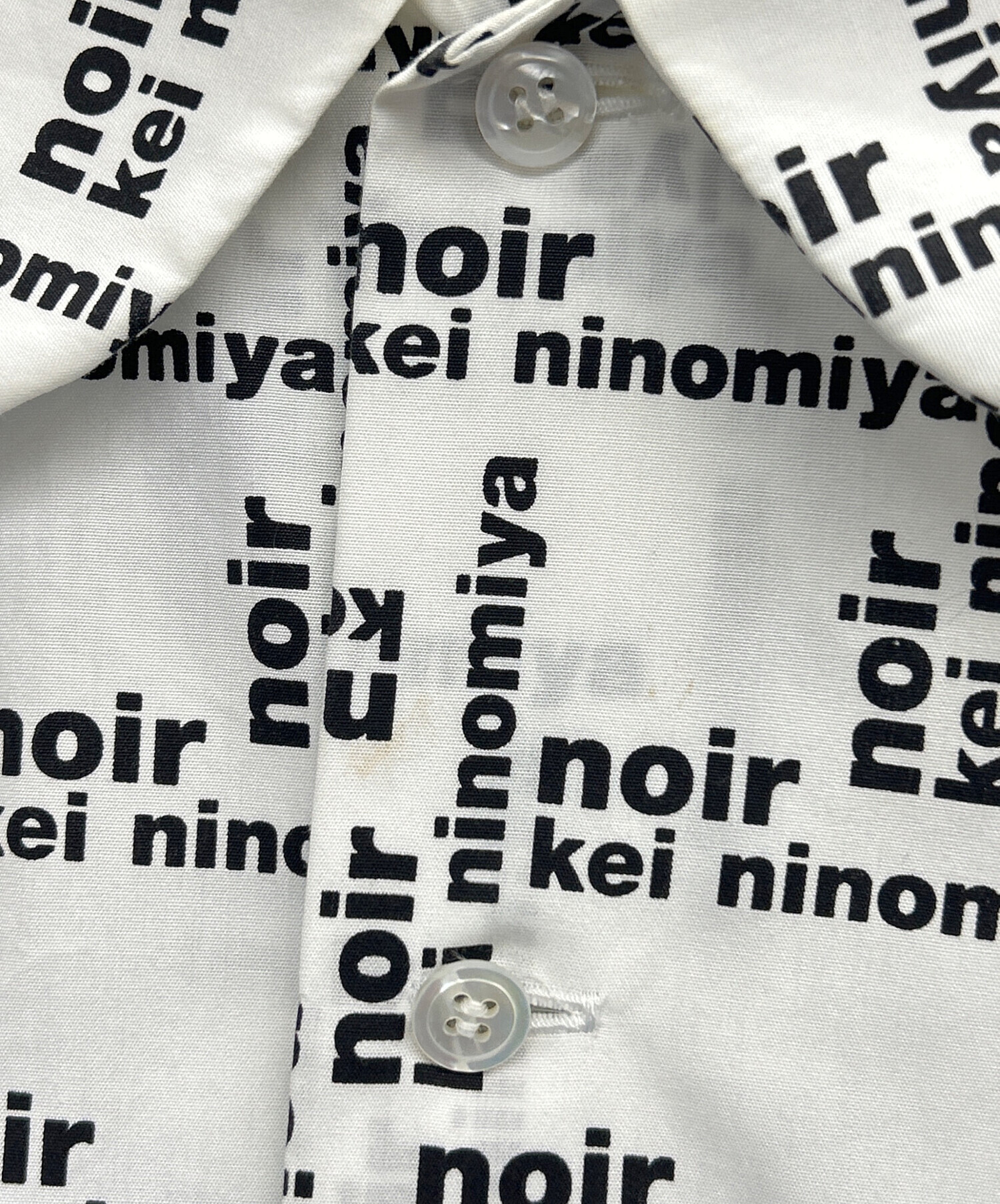 kei 新品　未使用品noir ninomiya 半袖 ニノミヤ) ケイ (ノワール ninomiya kei 中古・古着通販】noir Mサイズ Tシャツ トップス