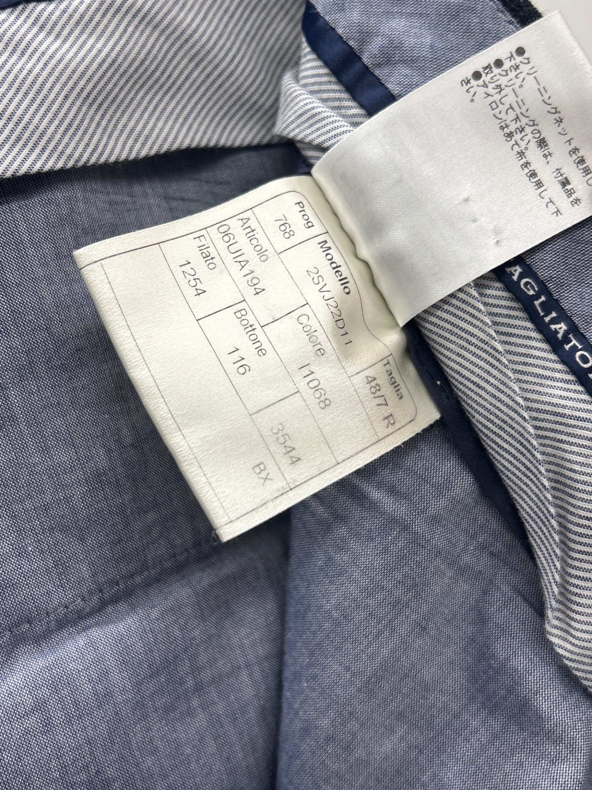 中古・古着通販】TAGLIATORE (タリアトーレ) セットアップスーツ