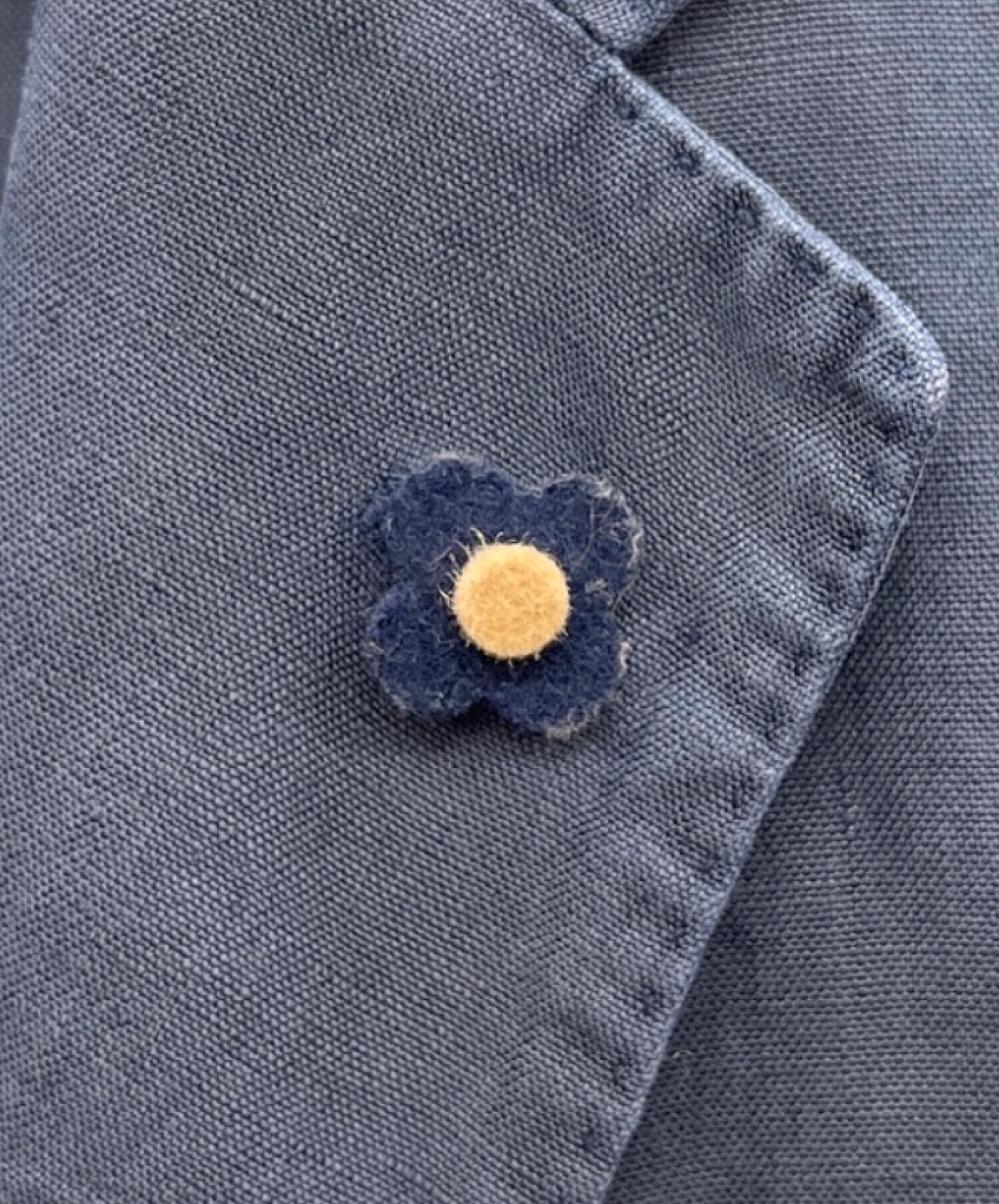 中古・古着通販】LARDINI (ラルディーニ) リネンジャケット ネイビー