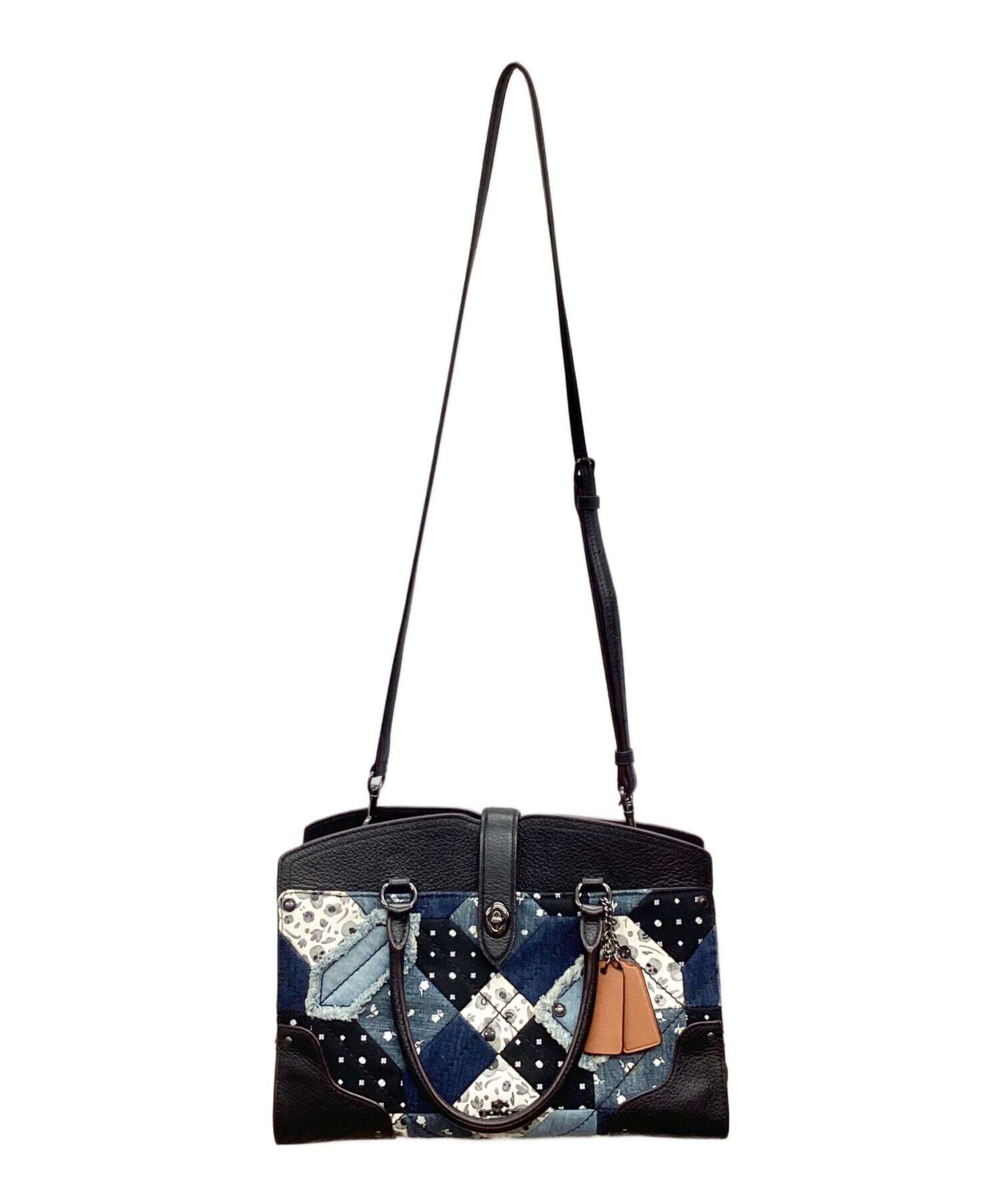 中古・古着通販】COACH (コーチ) マーサー サッチェル 30 ブルー