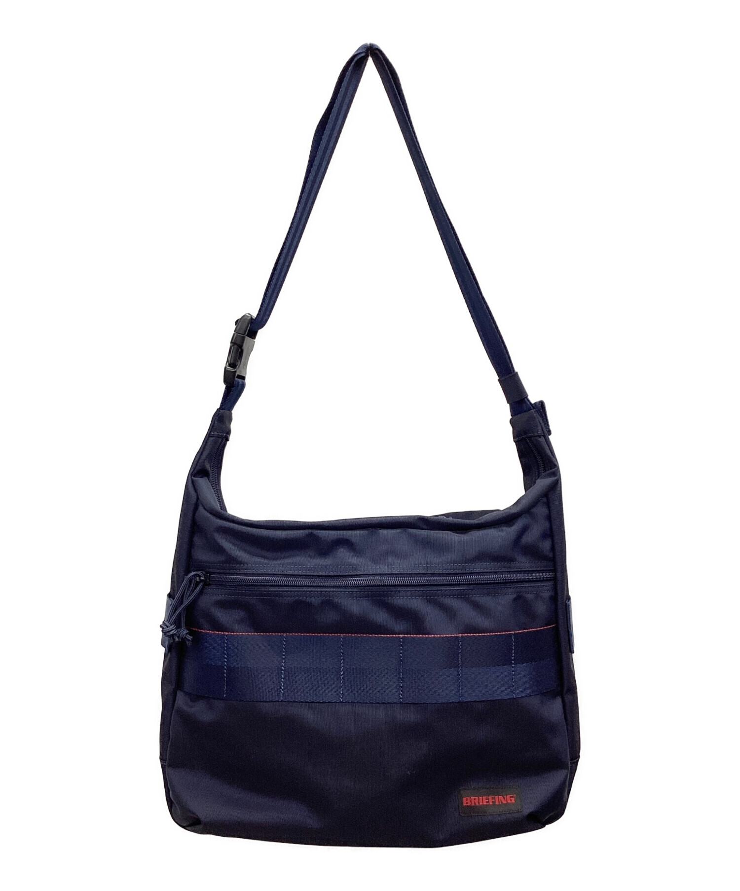 BRIEFING ネイビー ショルダーバッグ 中型 中古・古着通販】BRIEFING (ブリーフィング) ショルダーバッグ