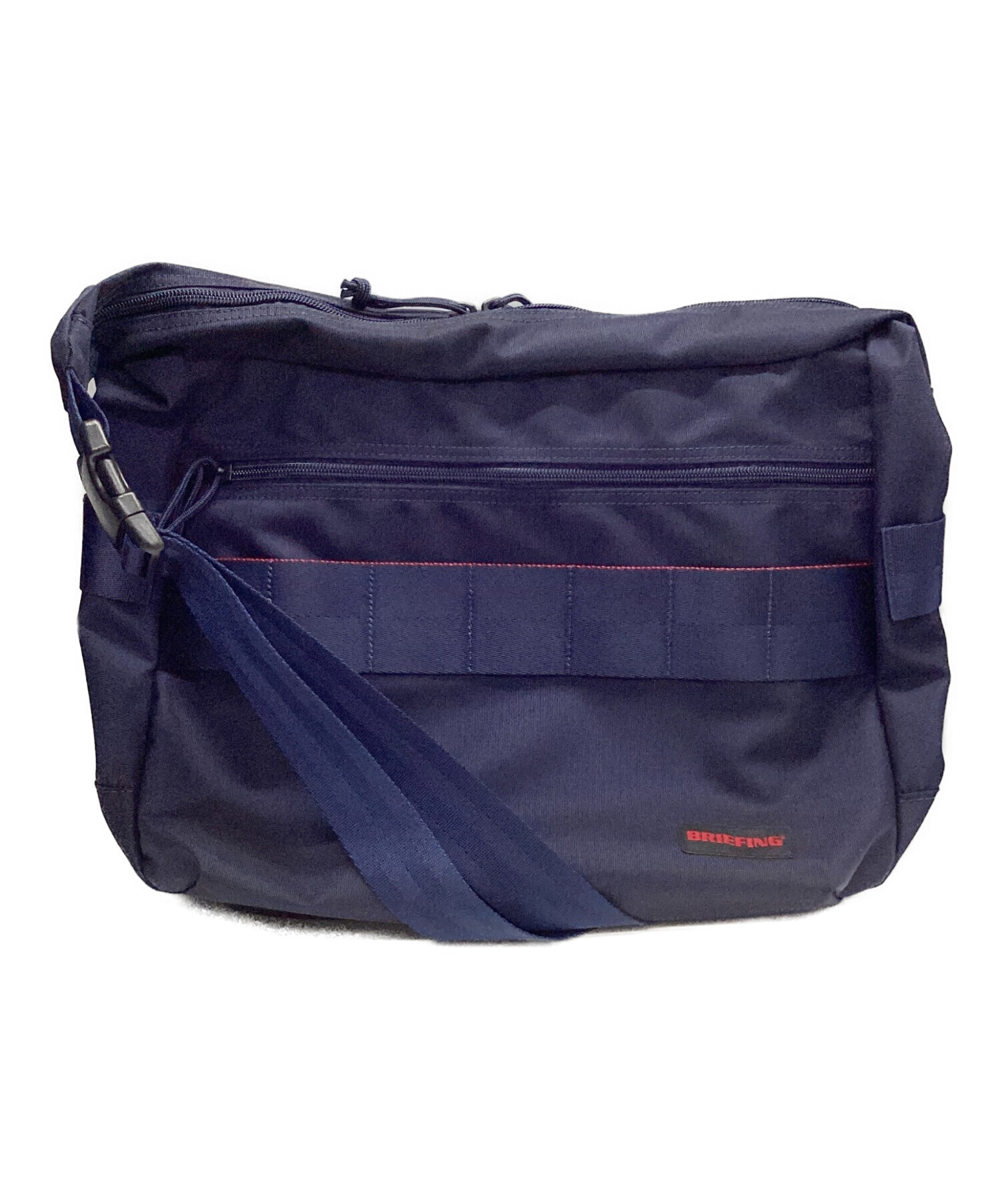 BRIEFING ネイビー ショルダーバッグ 中型 中古・古着通販】BRIEFING (ブリーフィング) ショルダーバッグ