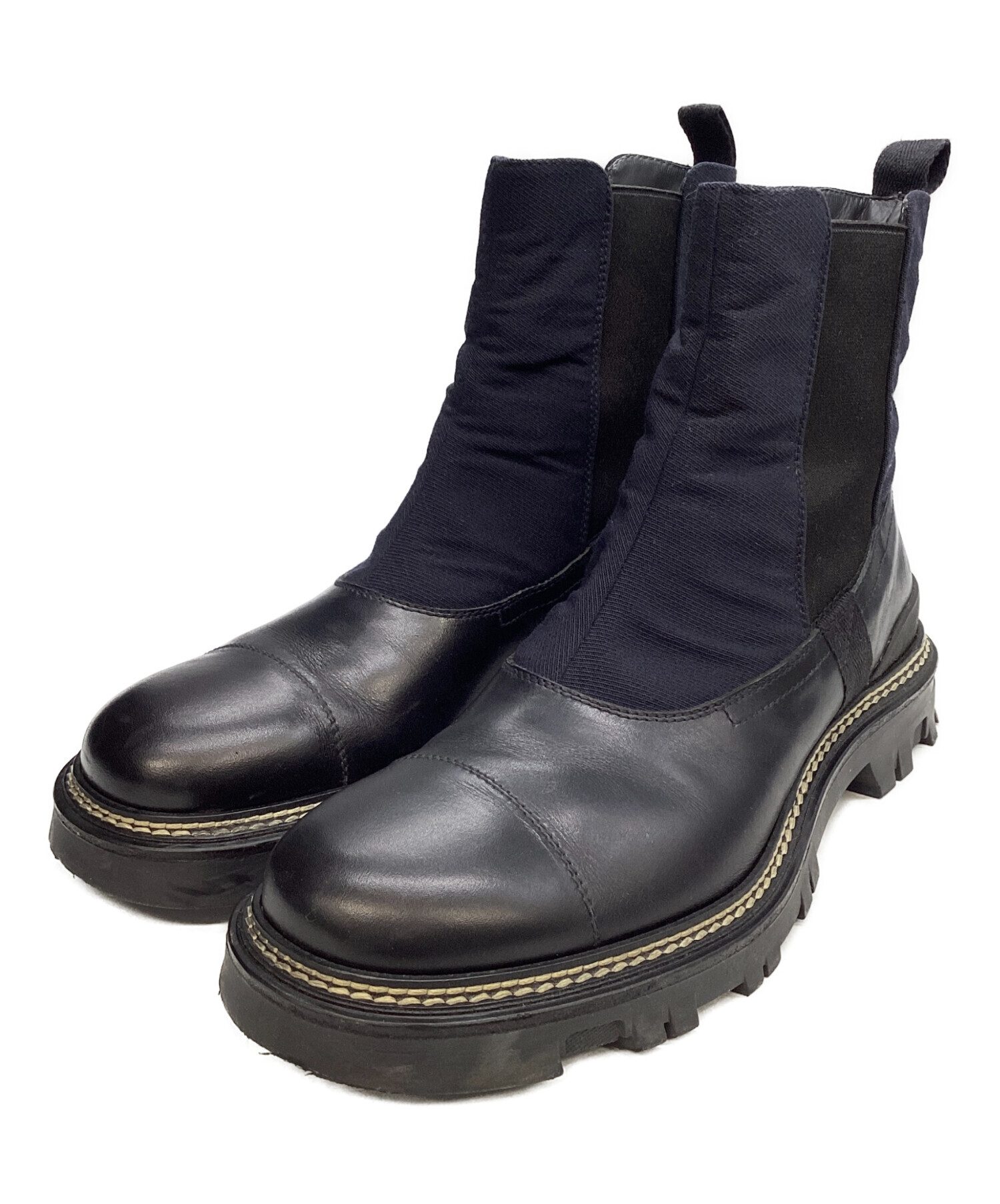 PRADA プラダスポーツ サイドゴアブーツ サイズ9 中古・古着通販】PRADA SPORTS (プラダスポーツ) サイドゴアブーツ