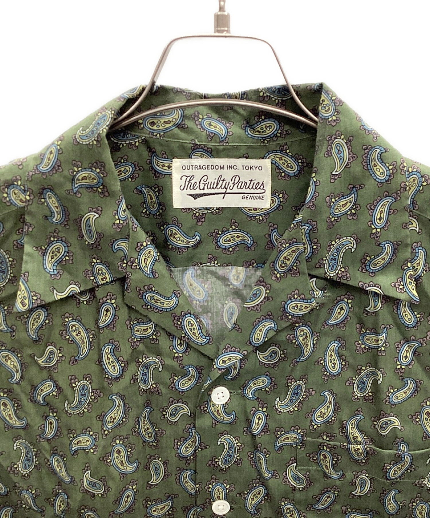 中古・古着通販】WACKO MARIA (ワコマリア) 半袖シャツ グリーン