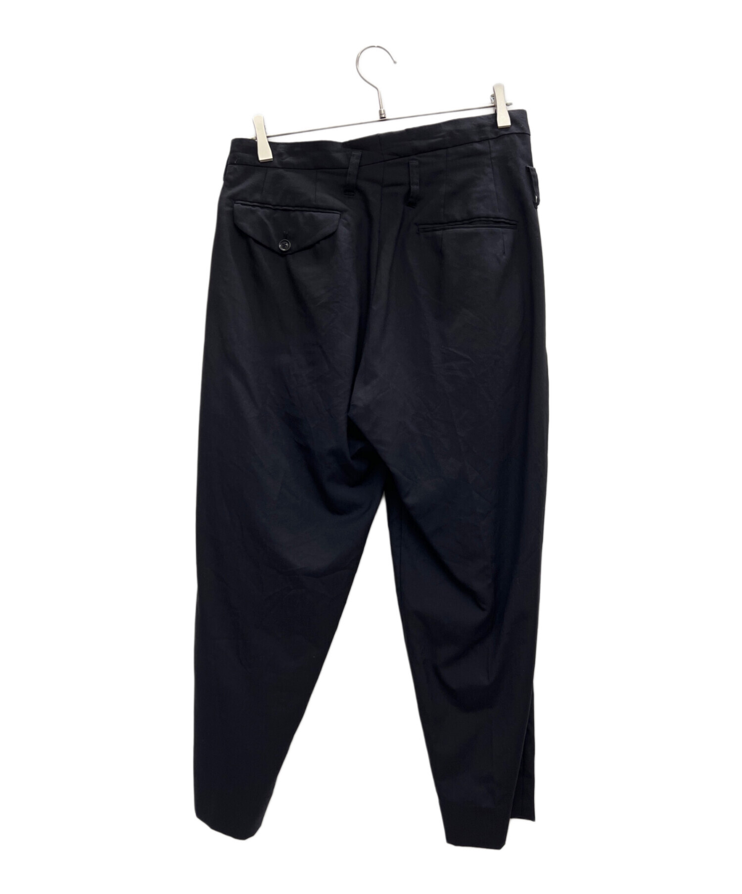kolor カラー パンツ（その他） XL 黒 【古着】【中古】【送料無料】 中古・古着通販】KOLOR (カラー) コーティングウールトロピカルパンツ