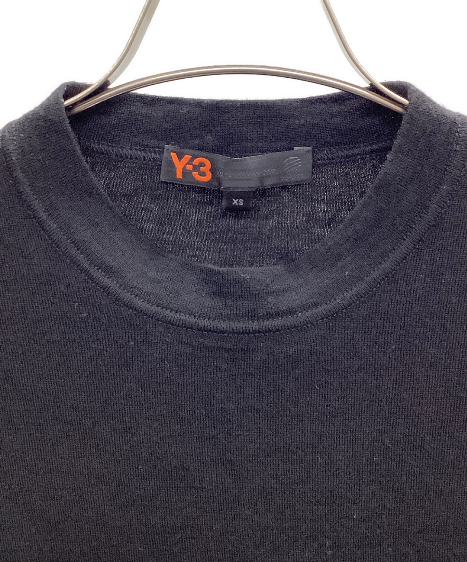 中古・古着通販】Y-3 (ワイスリー) 薄手ニット ブラック サイズ:XS 
