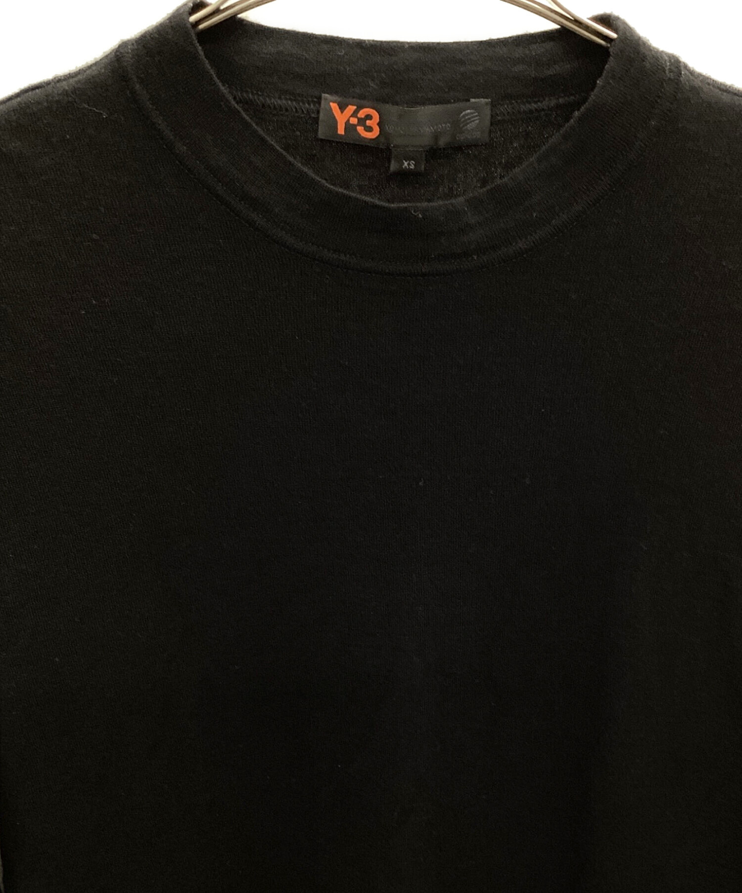 中古・古着通販】Y-3 (ワイスリー) 薄手ニット ブラック サイズ:XS 
