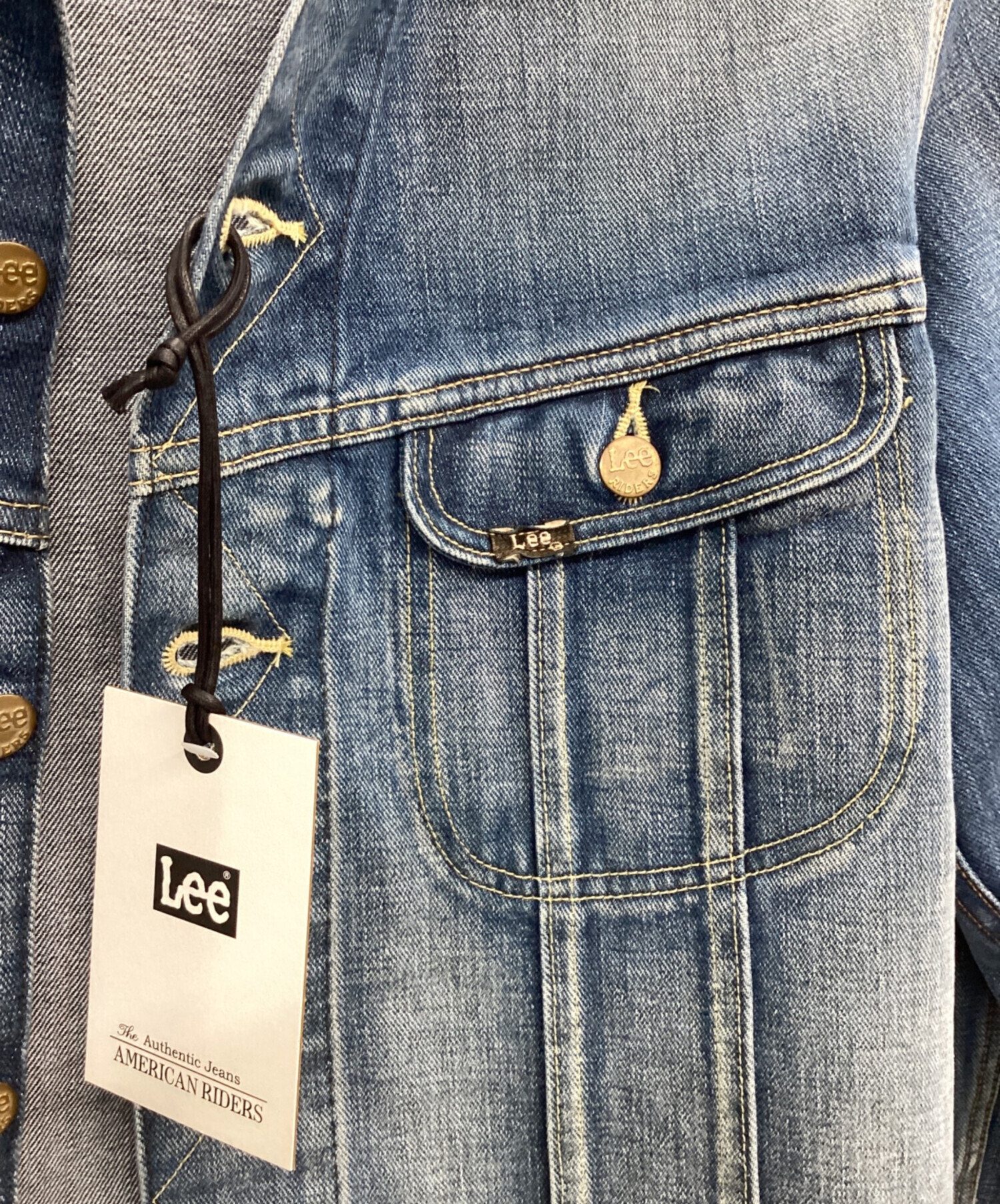 中古・古着通販】LEE (リー) デニムライダースジャケット 101J