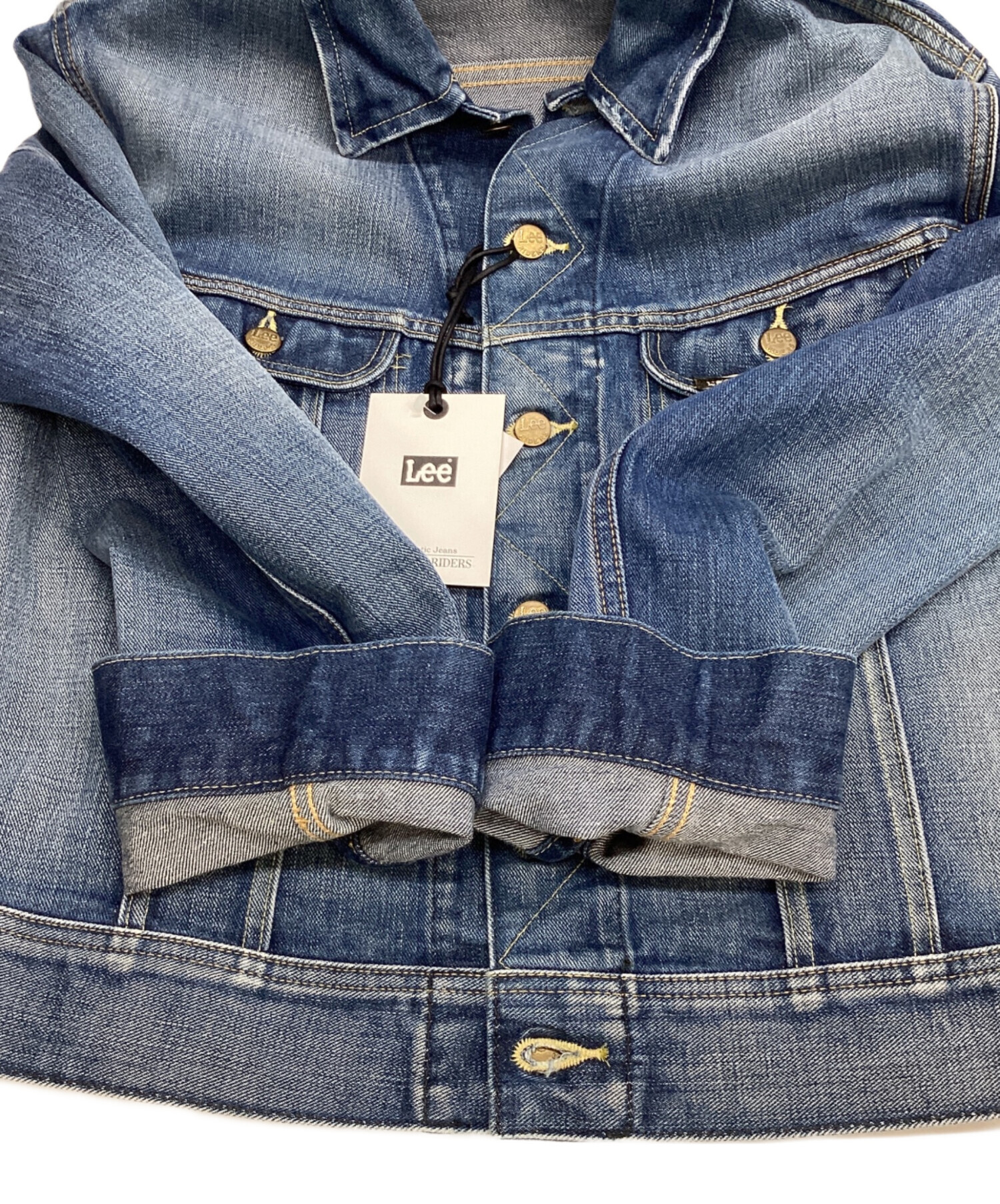 中古・古着通販】LEE (リー) デニムライダースジャケット 101J