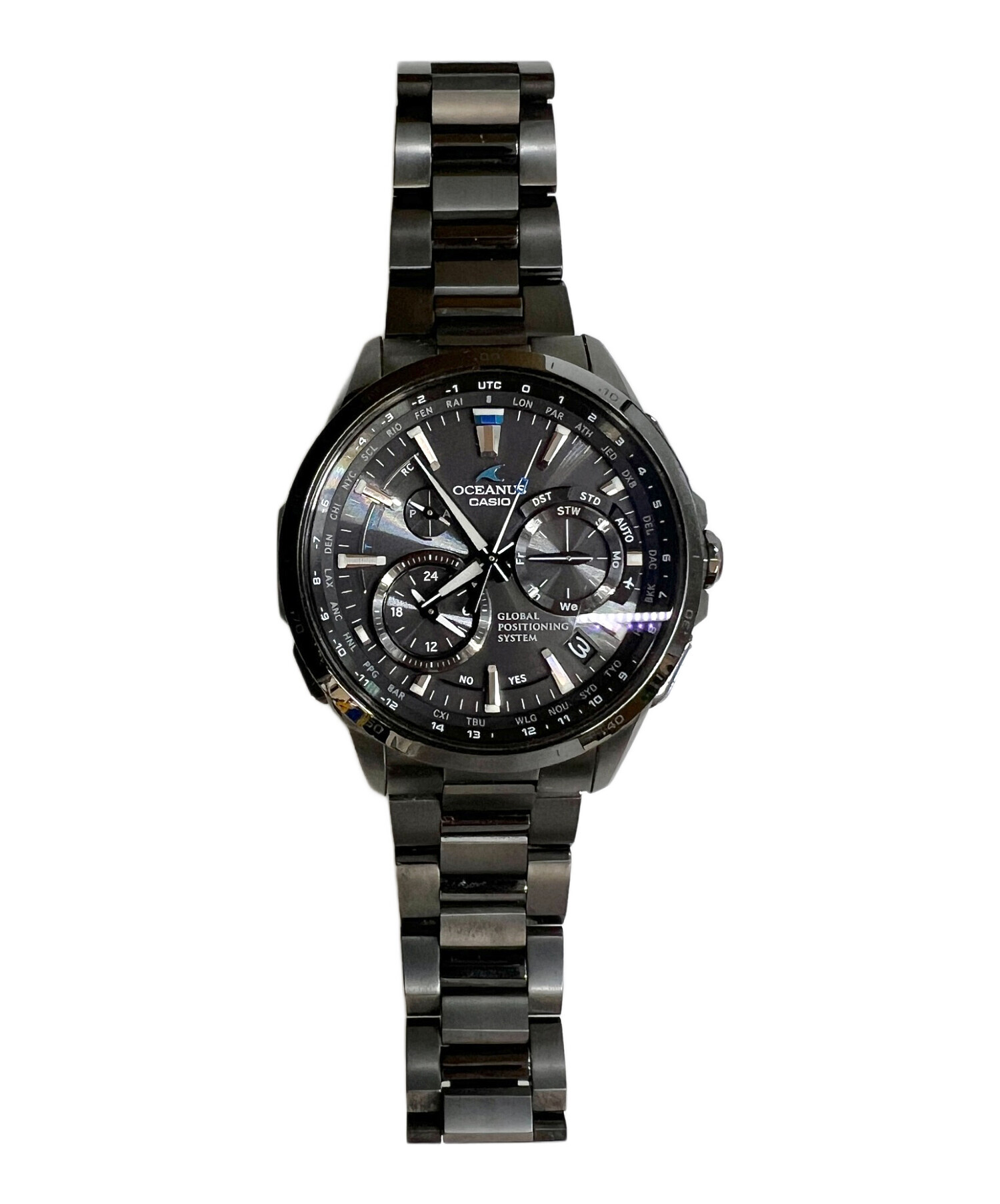 ジャンク腕時計 カシオ OCEANUS 他4個セット 中古・古着通販】CASIO (カシオ) OCEANUS ブラック｜ブランド・古着