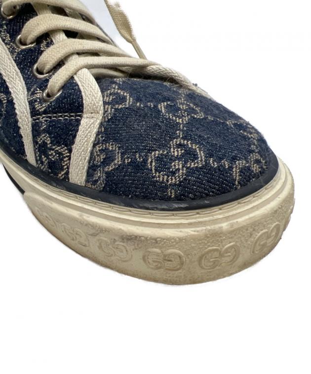 中古・古着通販】GUCCI (グッチ) TENNIS 1977 ブルー×グリーン サイズ 