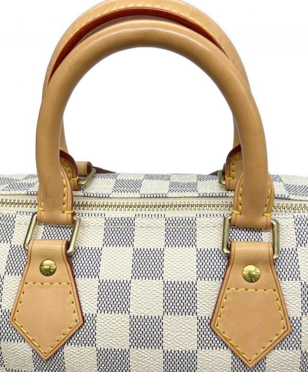 Louis Vuitton ホワイトダミエ ハンドバッグ 中古・古着通販】LOUIS VUITTON (ルイ ヴィトン) ハンドバッグ ダミエ