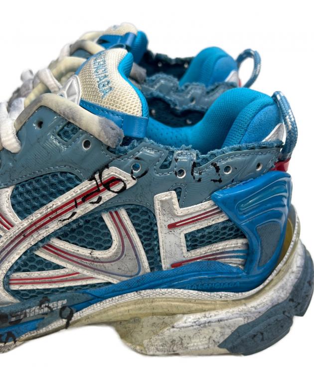 中古・古着通販】BALENCIAGA (バレンシアガ) RUNNER ブルー サイズ