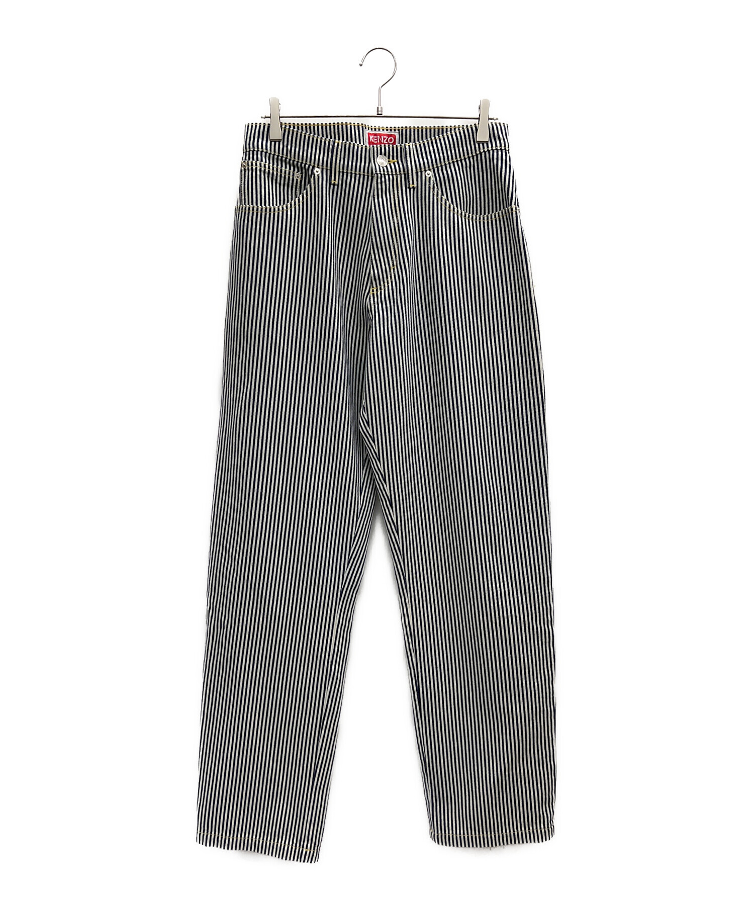 中古・古着通販】KENZO (ケンゾー) ルーズフィットジーンズ ホワイト